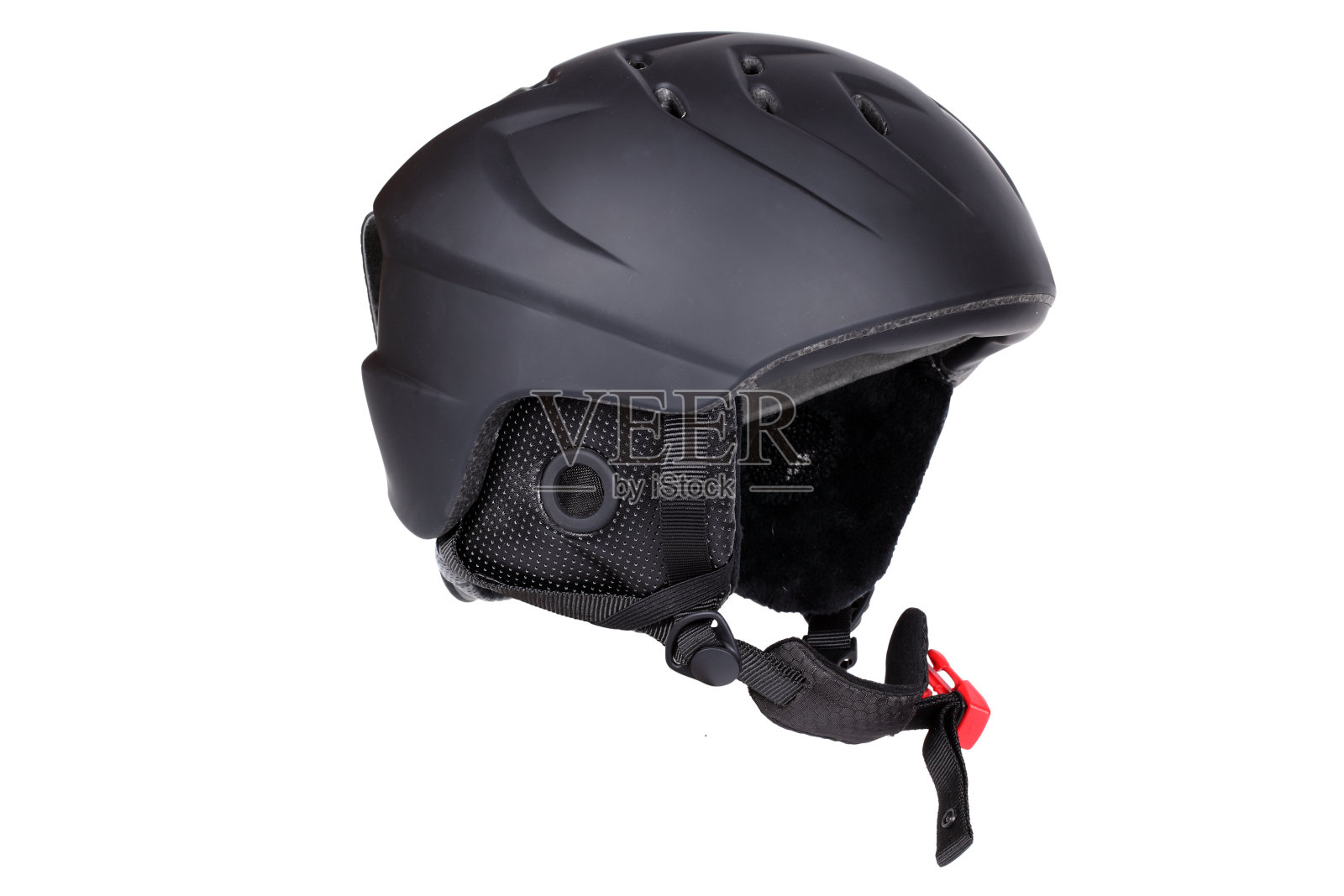 滑雪或滑雪板用的防护头盔照片摄影图片