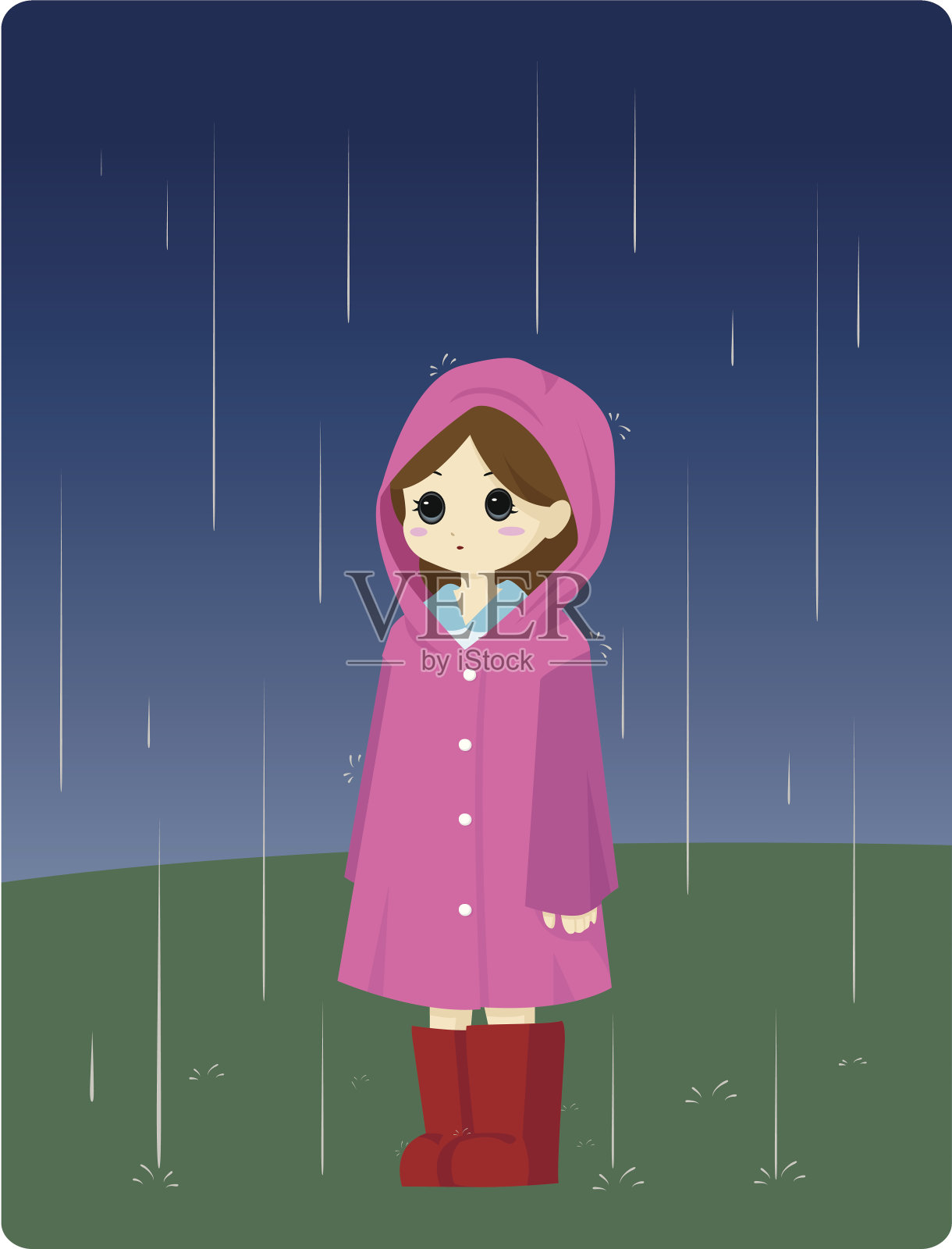 雨天设计元素图片