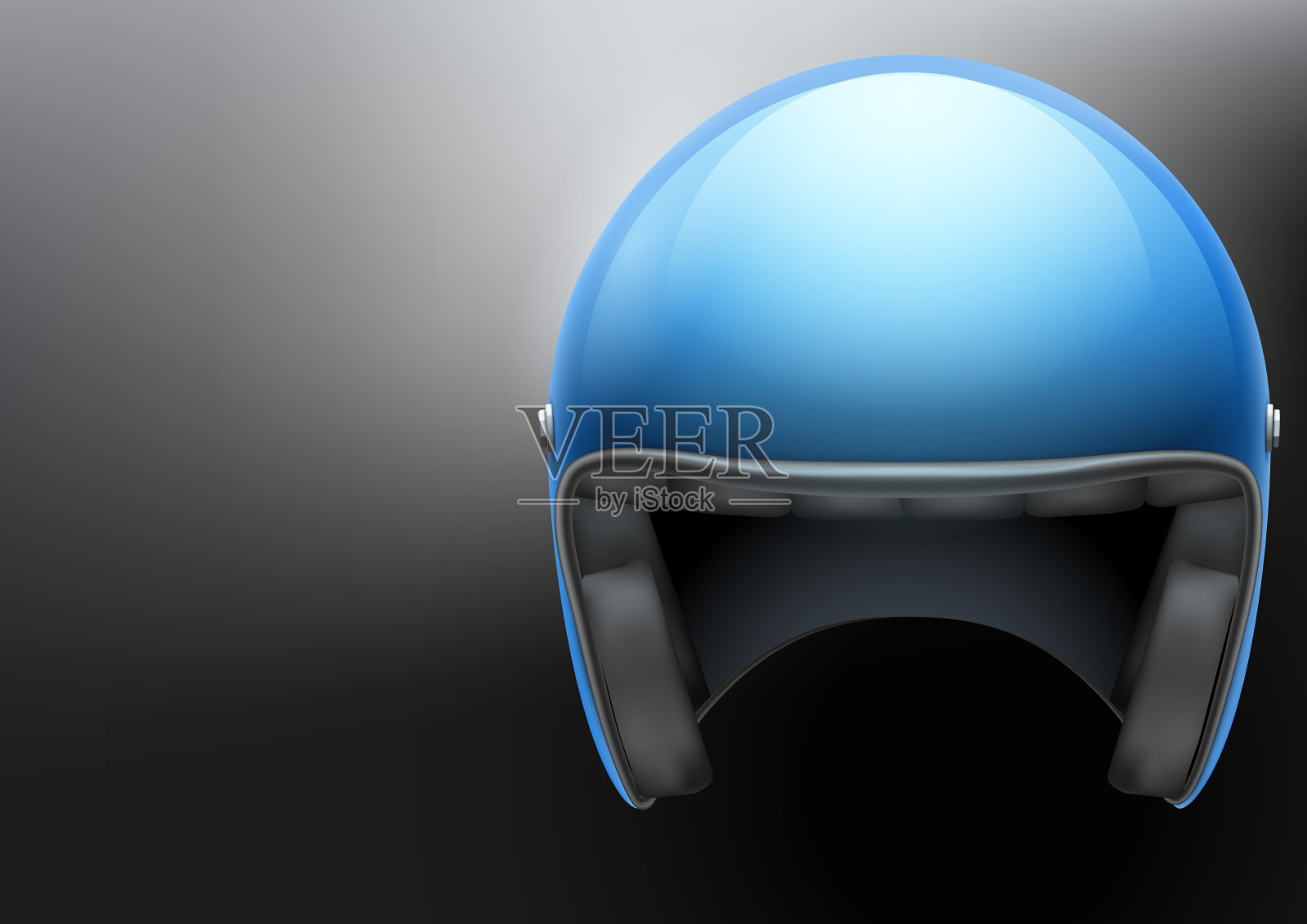 摩托车头盔的背景插画图片素材