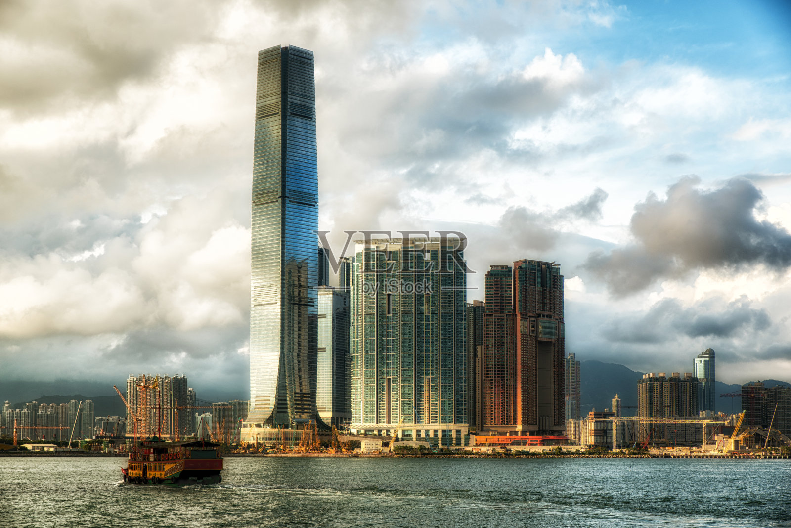 香港国际商业中心照片摄影图片