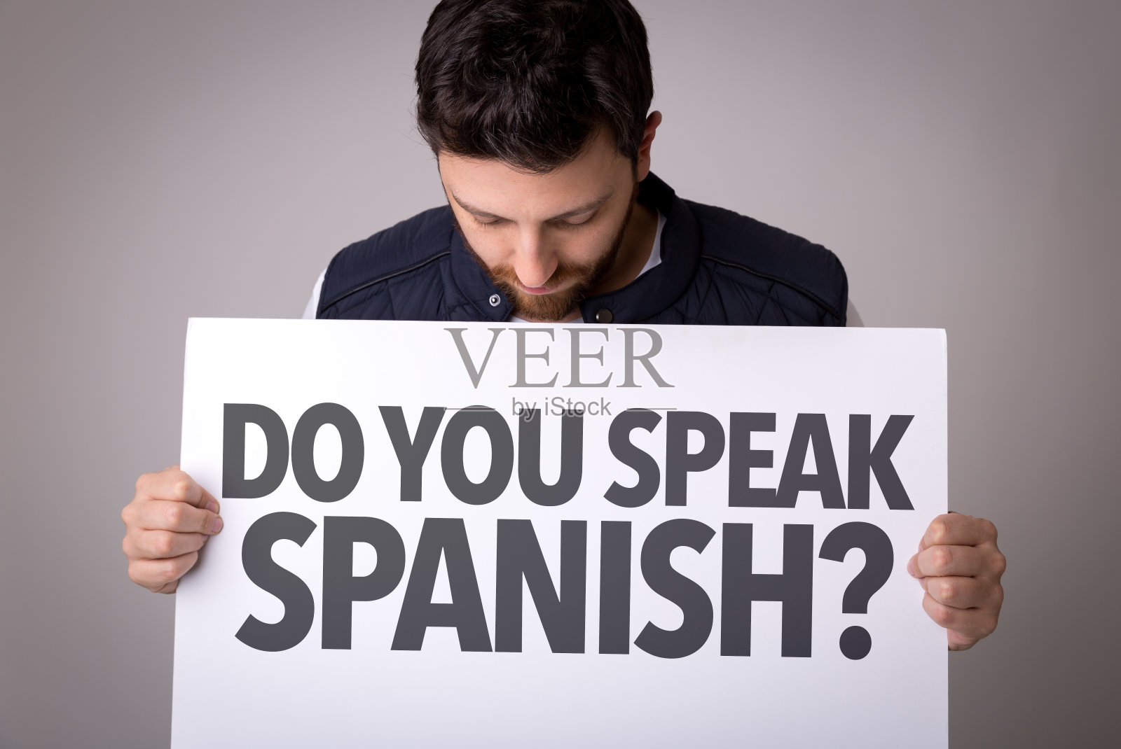 你会说西班牙语吗?照片摄影图片