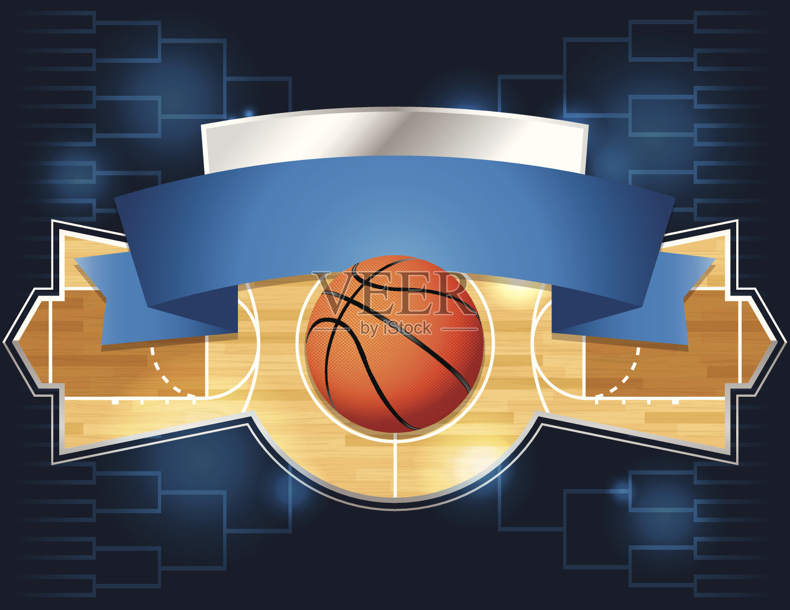 矢量篮球比赛传单插画图片素材