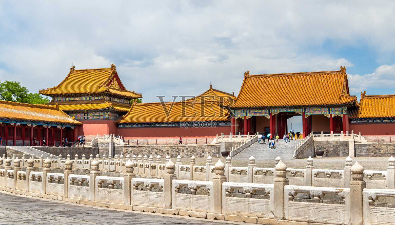 北京紫禁城太和门照片摄影图片