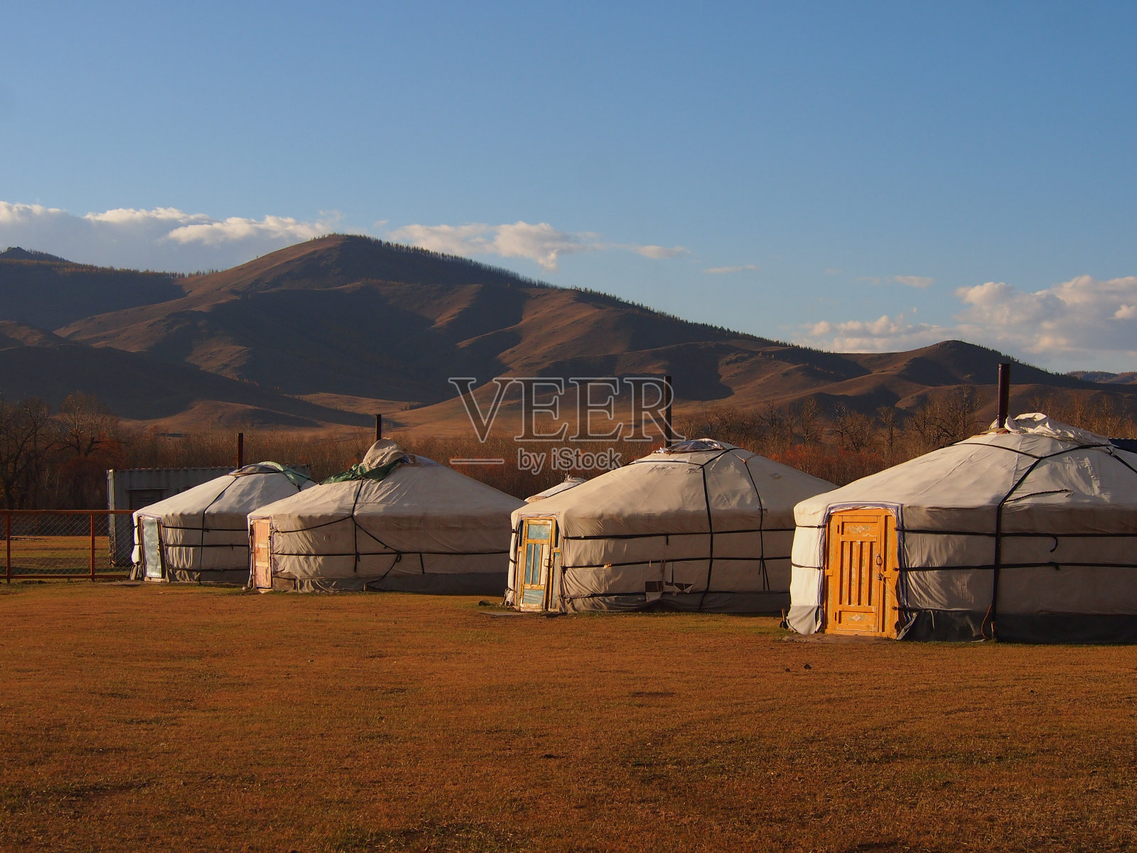 蒙古传统蒙古包照片摄影图片
