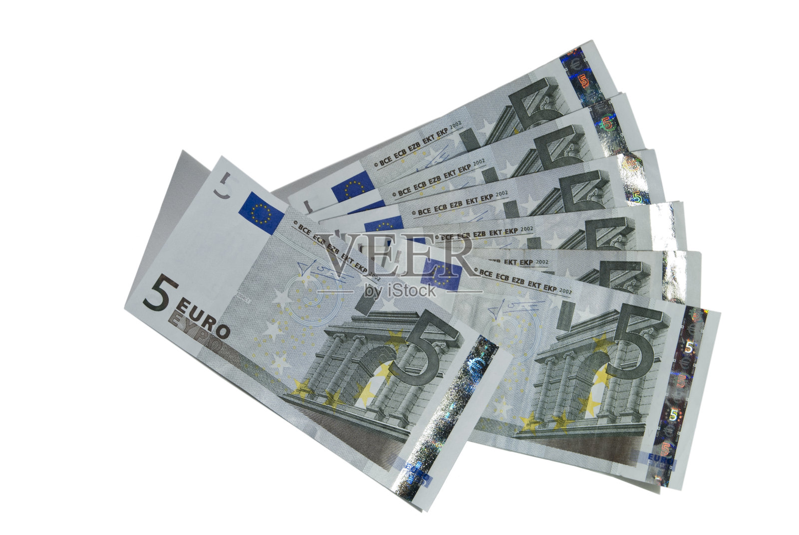 五欧元钞票照片摄影图片
