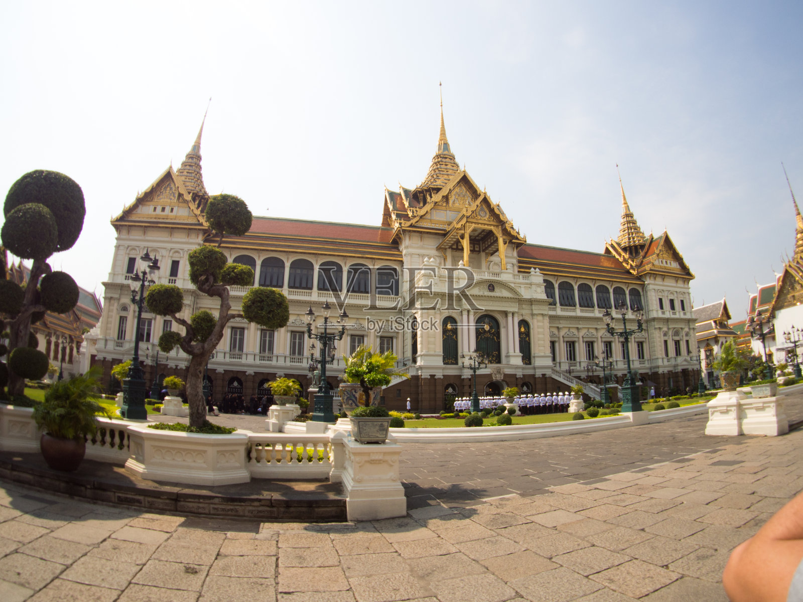 泰国曼谷，大皇宫和玉佛寺照片摄影图片