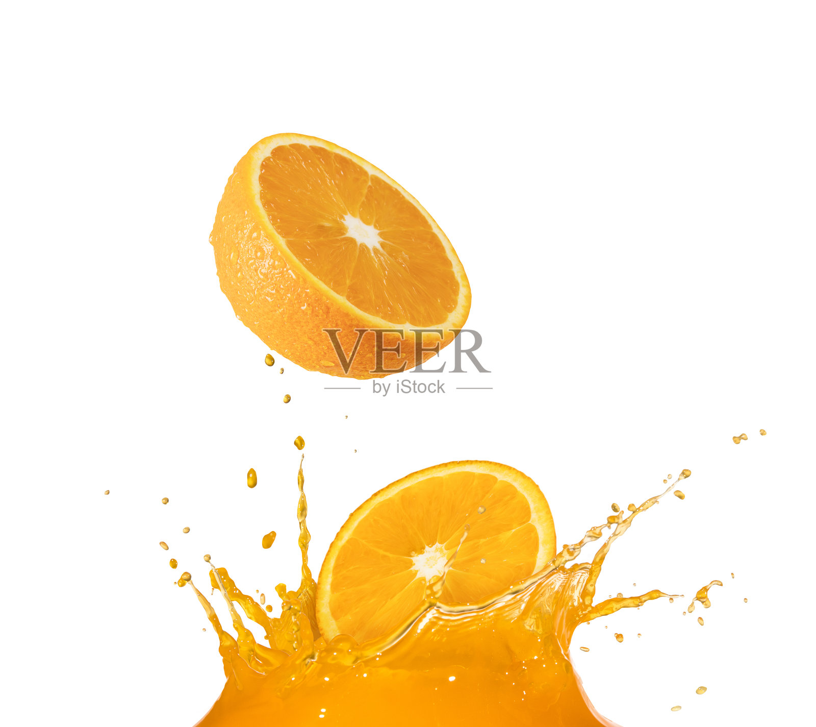 溅橙汁照片摄影图片