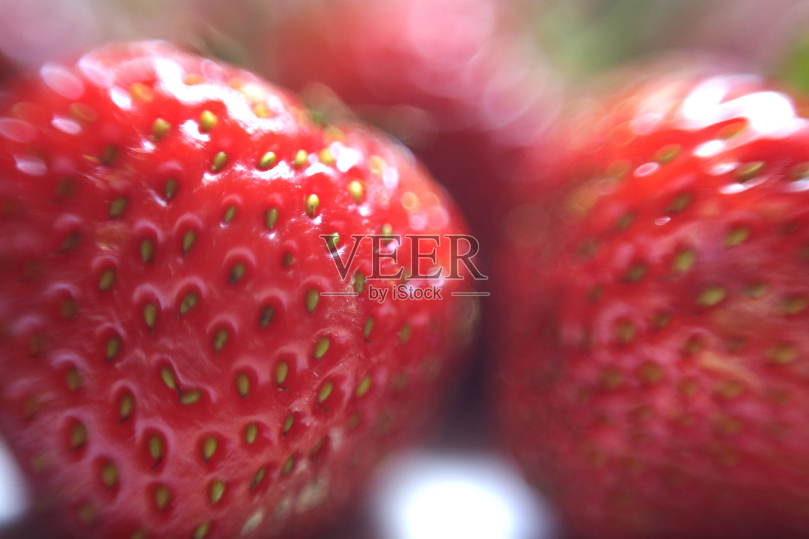 草莓的特写照片摄影图片