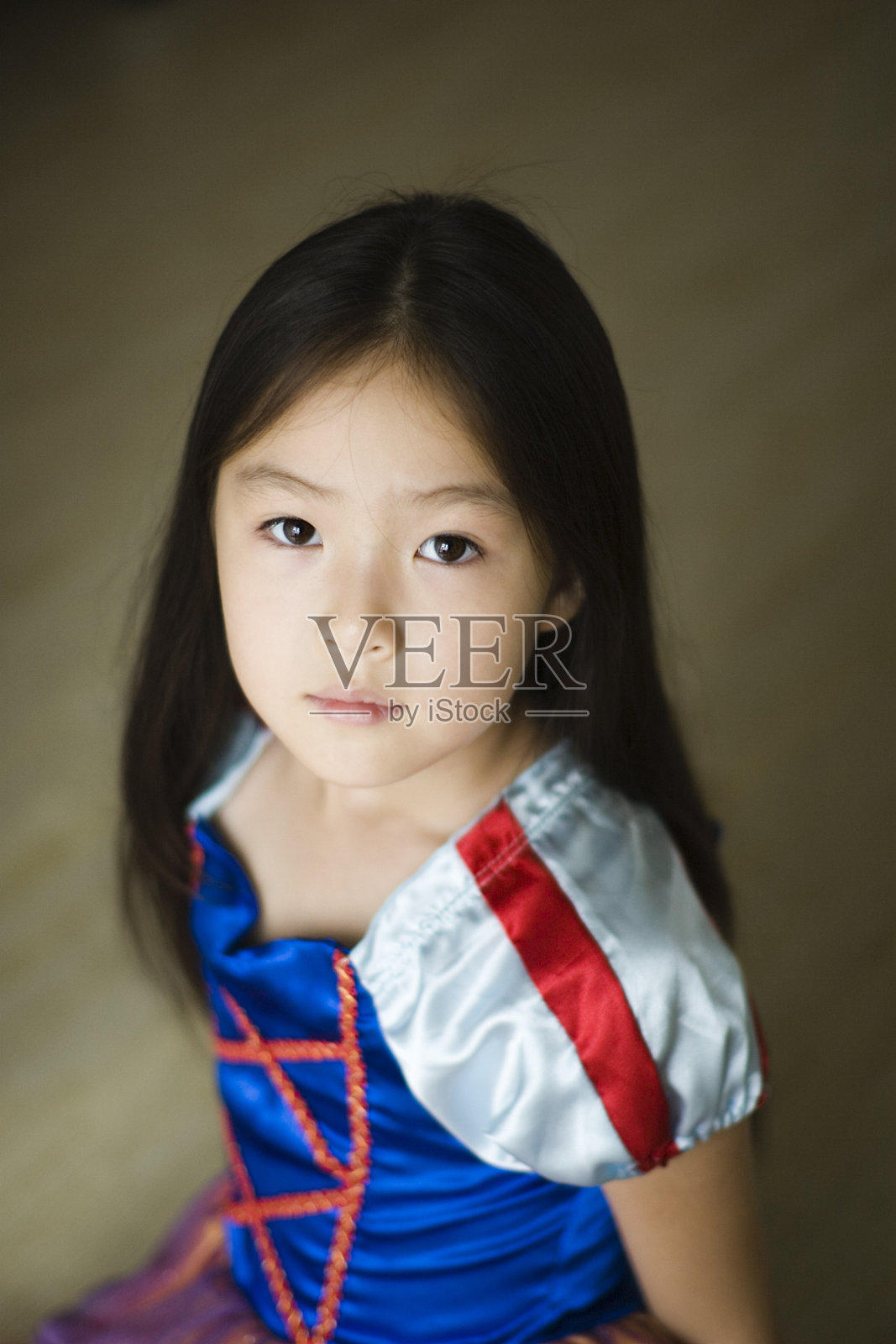 亚洲小女孩照片摄影图片