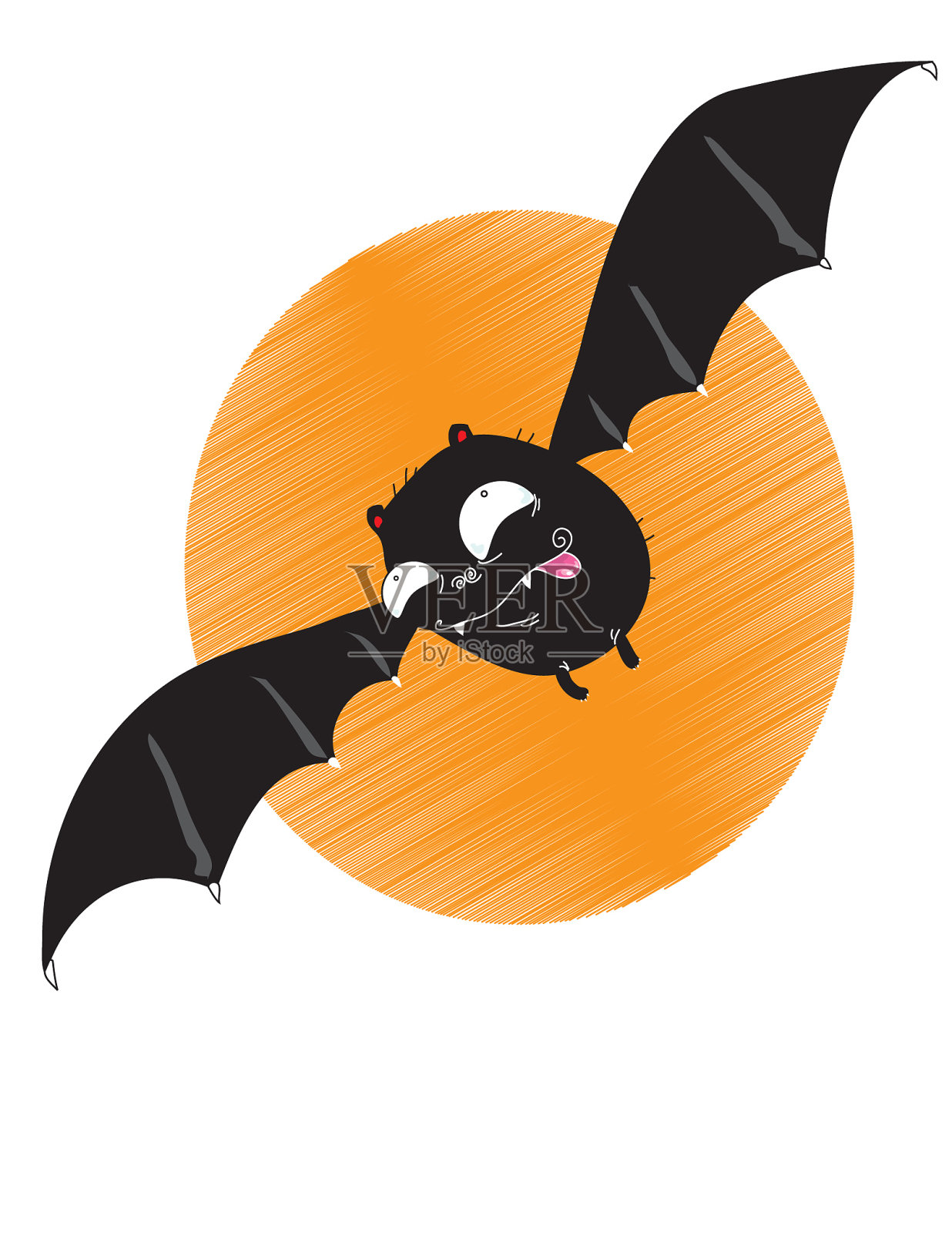 飞蝙蝠设计元素图片