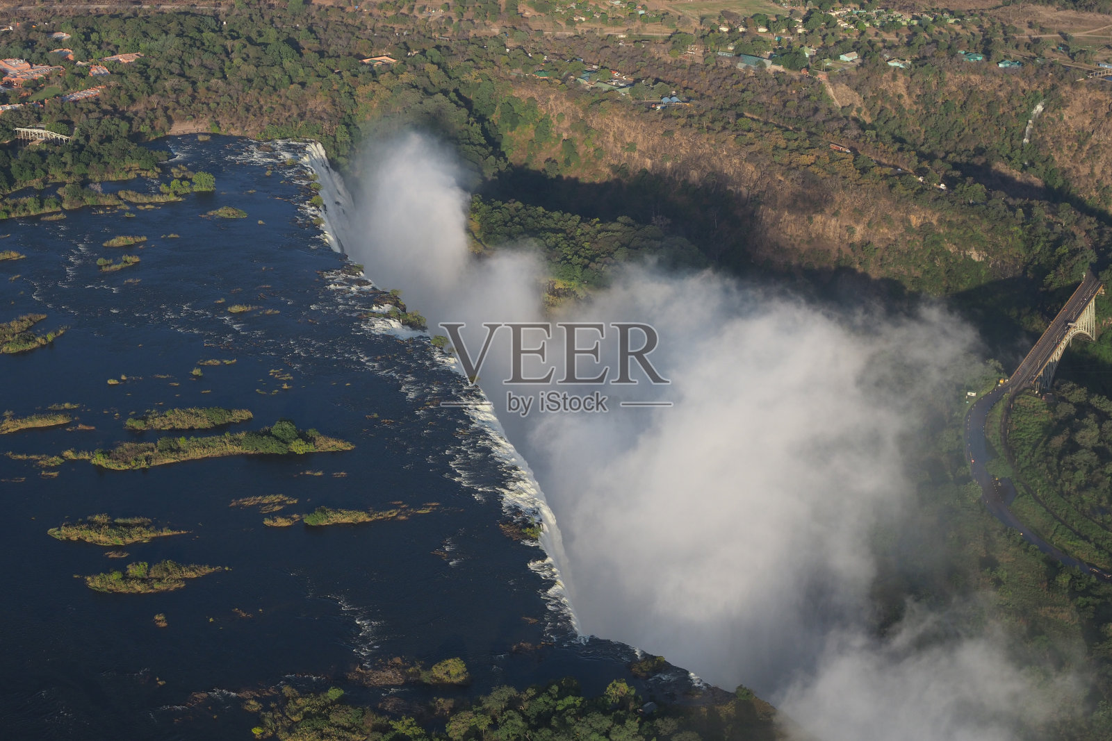 维多利亚瀑布、津巴布韦照片摄影图片