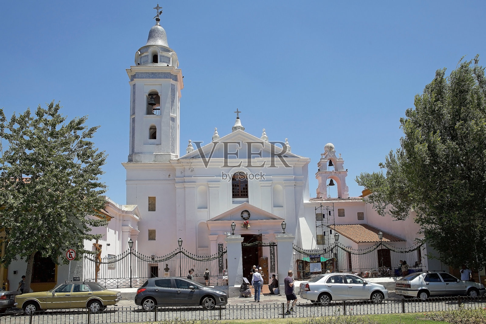 阿根廷布宜诺斯艾利斯的Nuestra Senora del Pilar教堂照片摄影图片