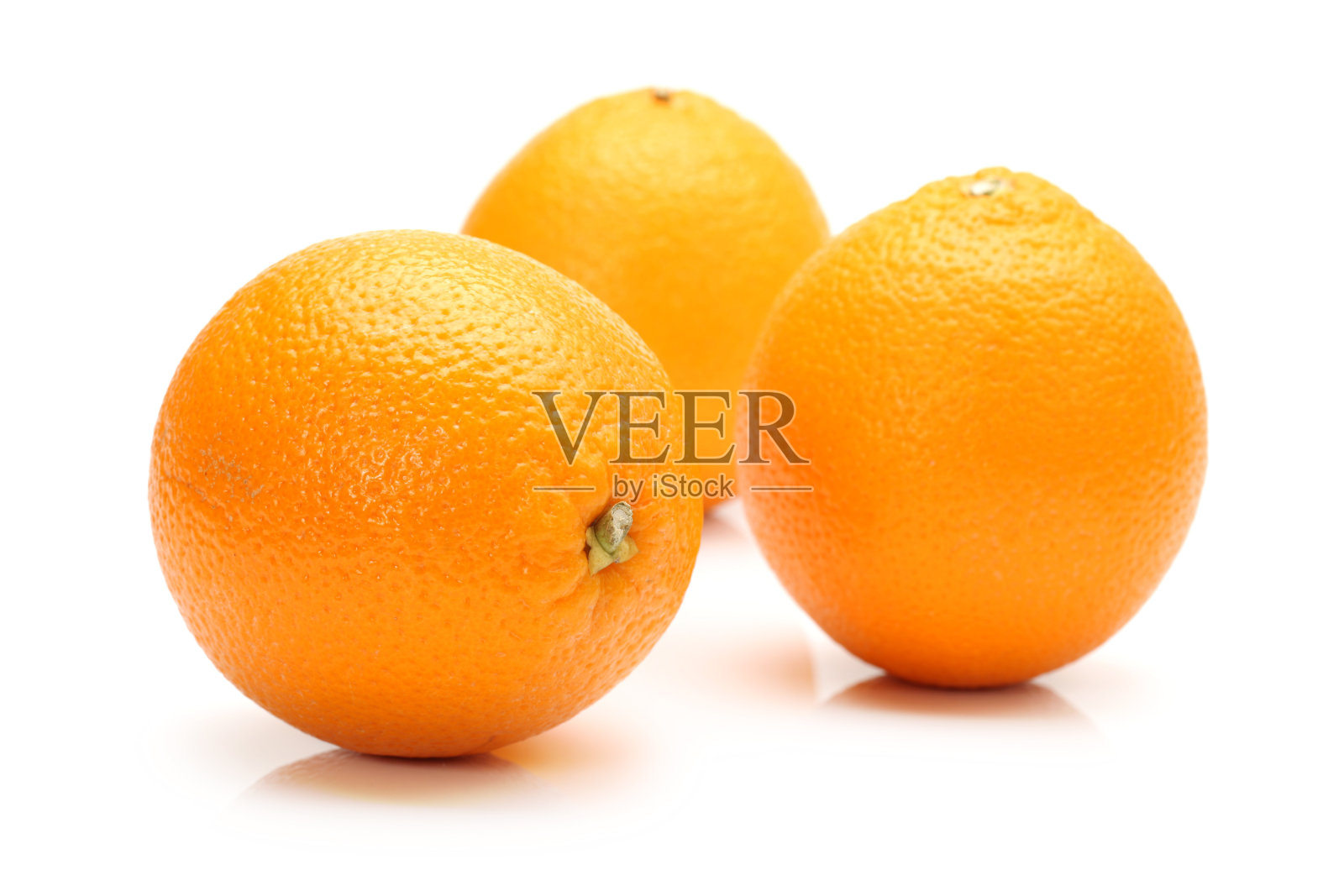 橙色果实孤立在白色背景上照片摄影图片