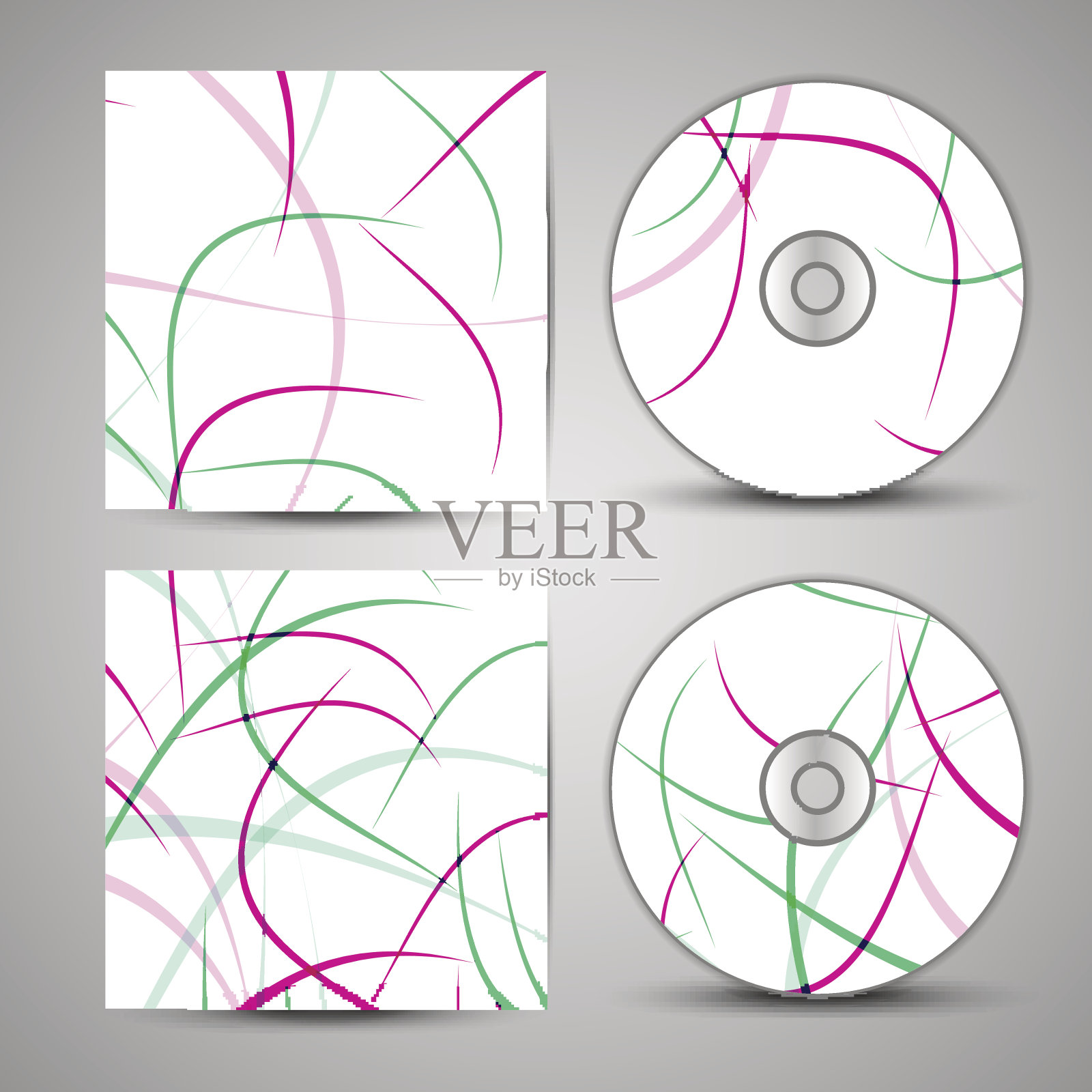 矢量cd封面为您的设计插画图片素材