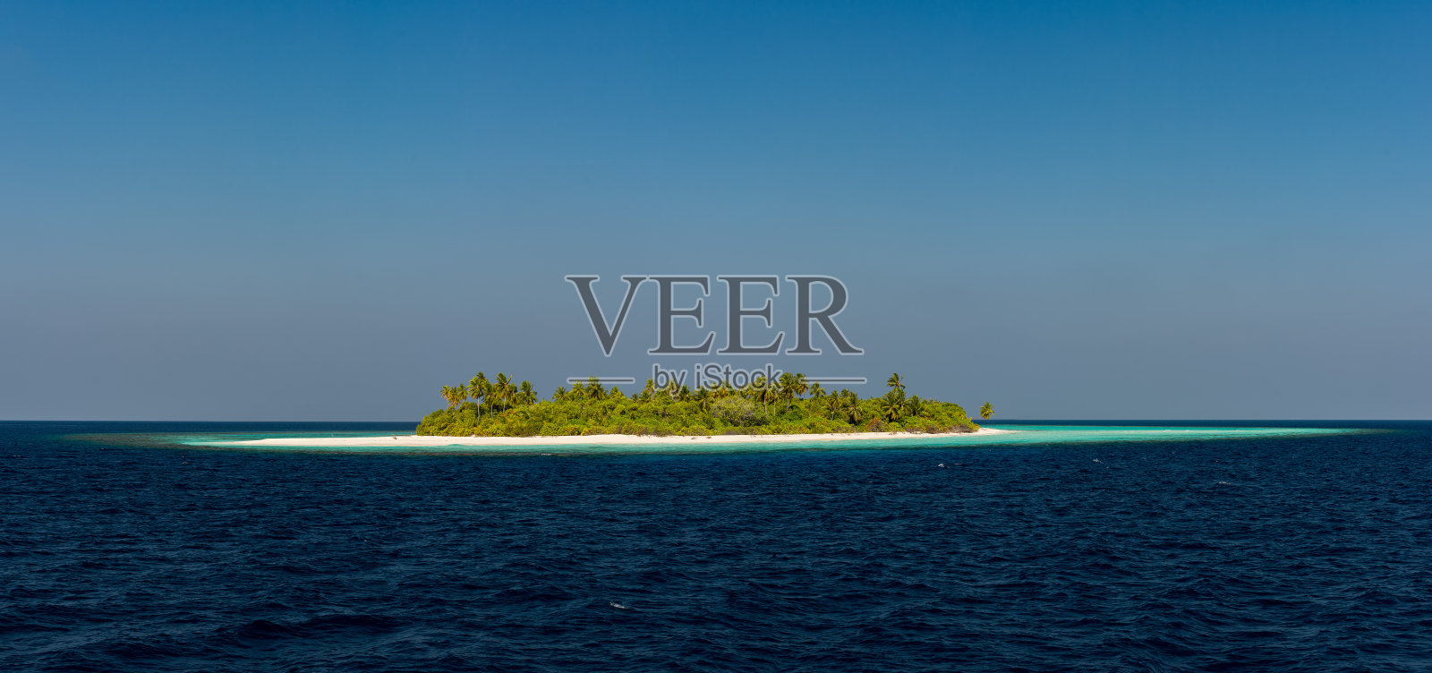 马尔代夫的热带天堂岛屿景观照片摄影图片
