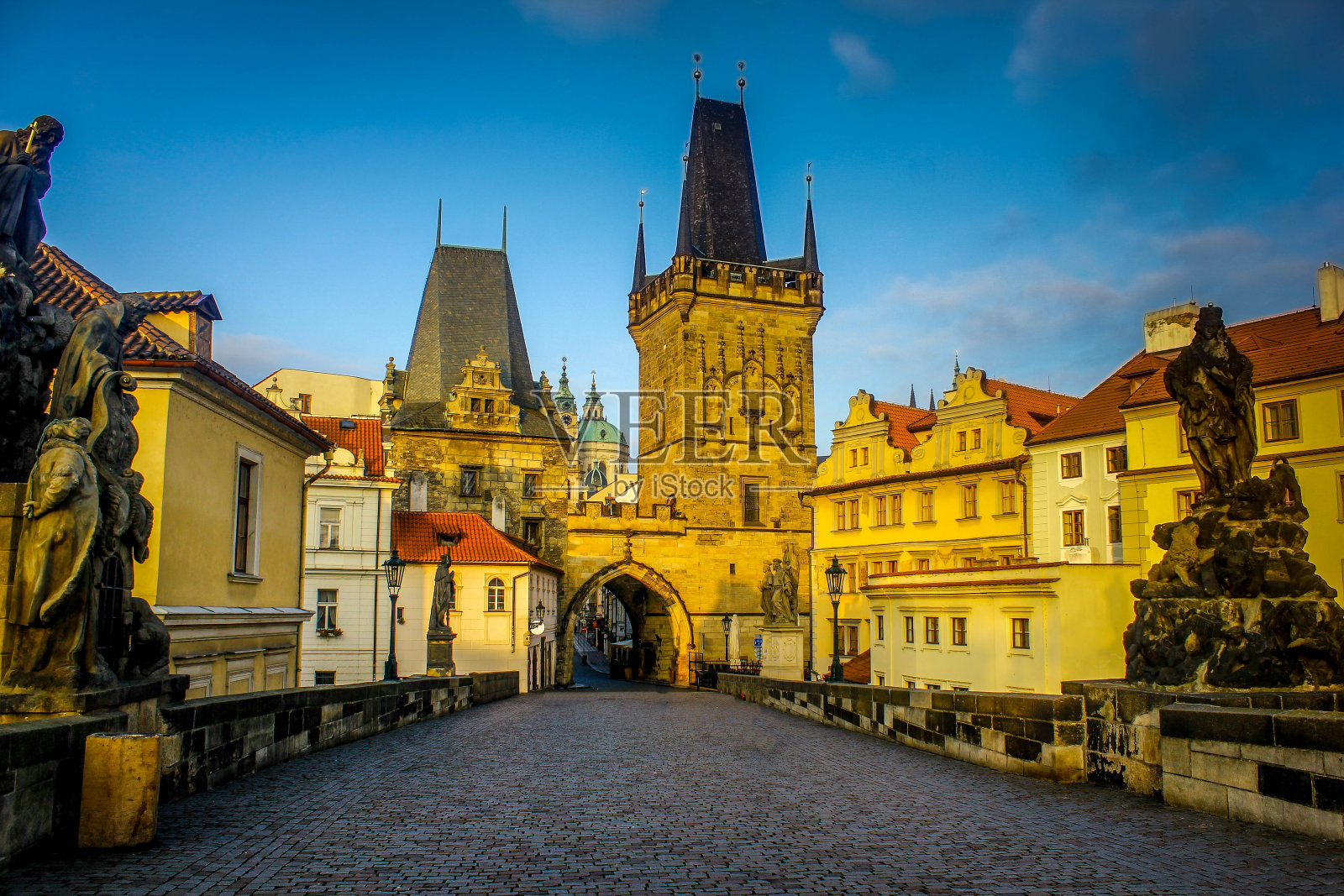 欧洲城市布拉格景观照片摄影图片