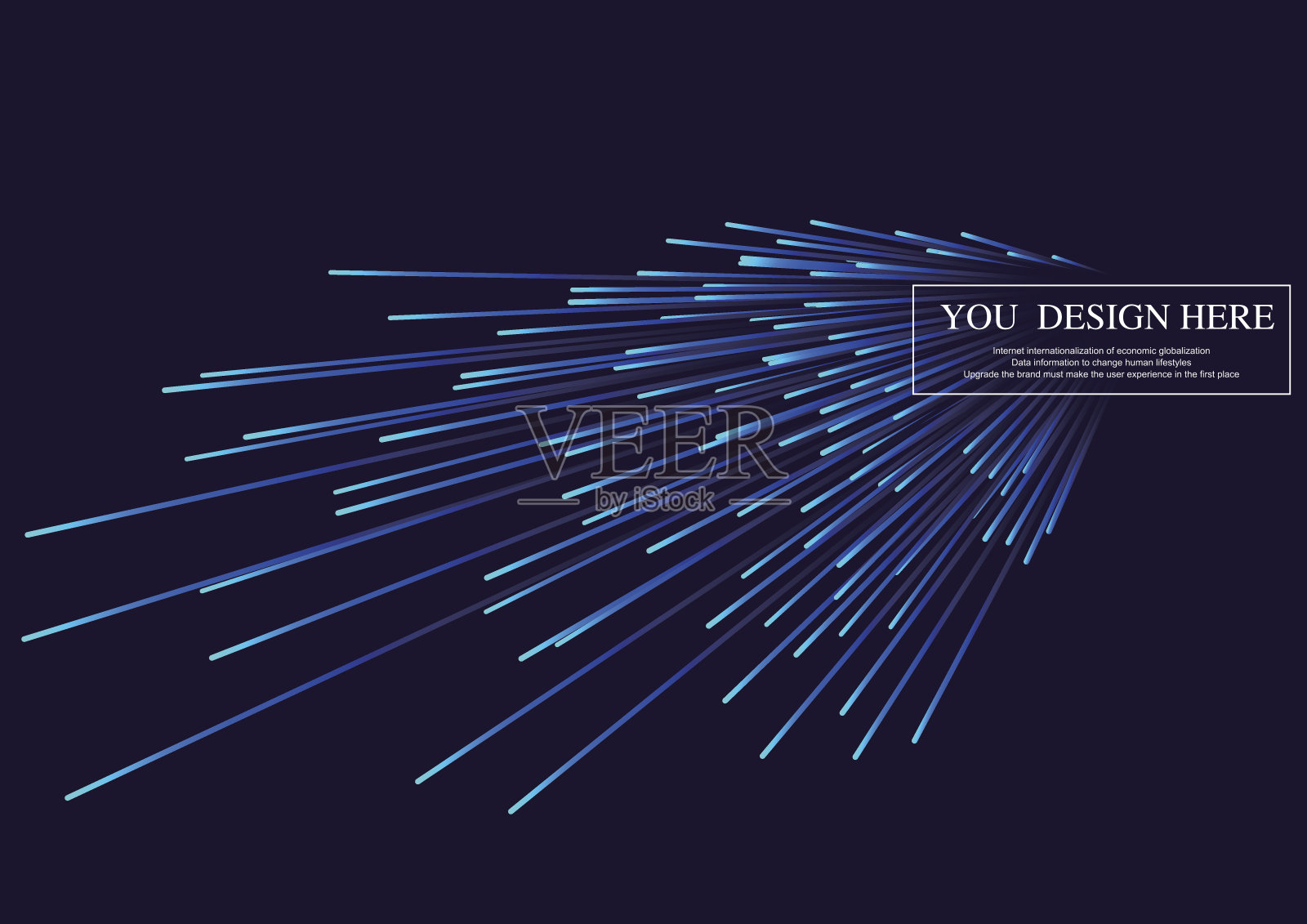 Lines composed of glowing backgrounds，vector background插画图片素材