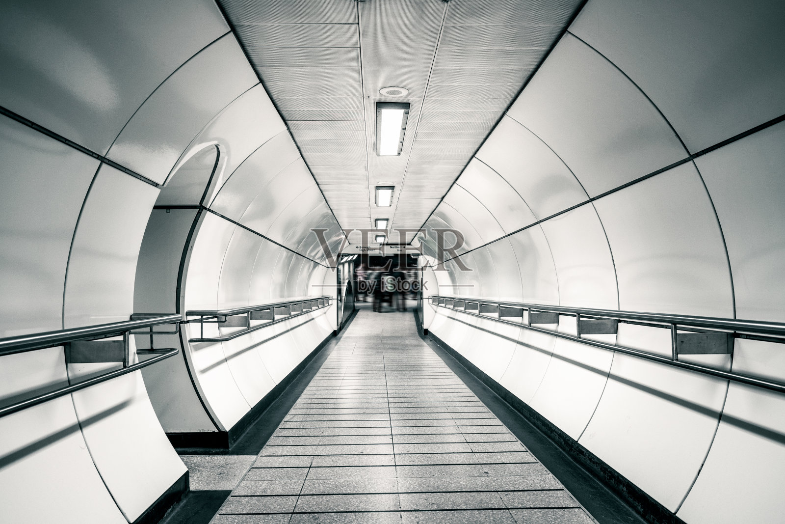 伦敦地铁隧道照片摄影图片