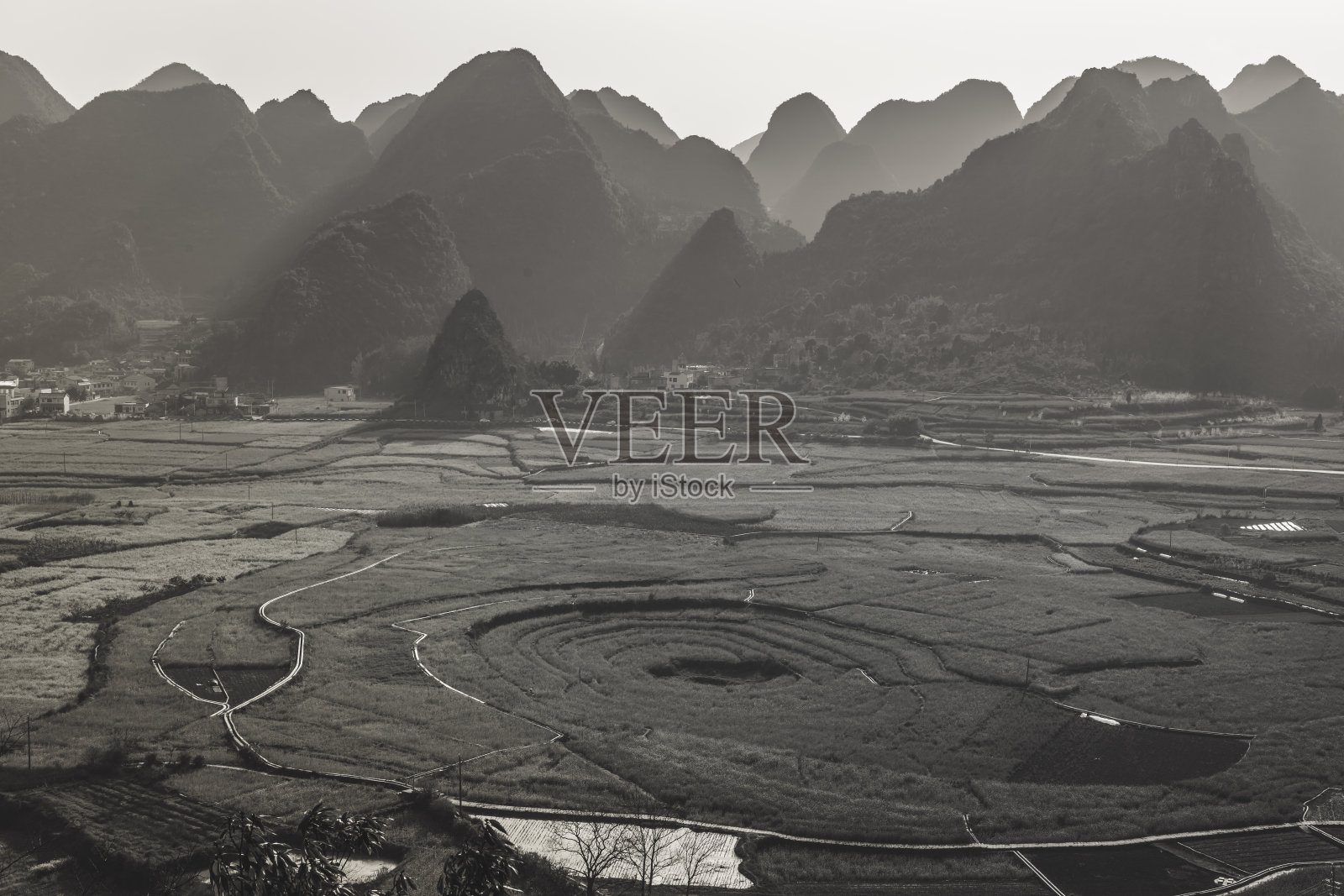 在万峰林视点，万峰万岭，中国照片摄影图片