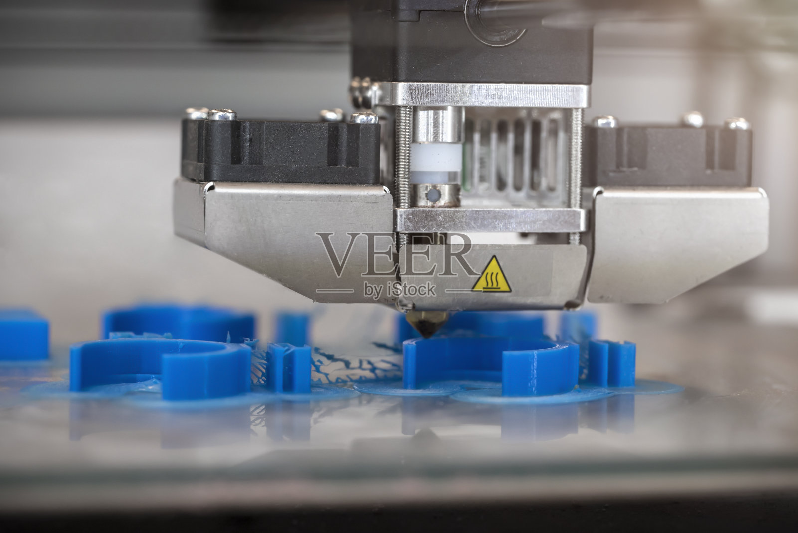 3D打印机打印生物医学原型照片摄影图片