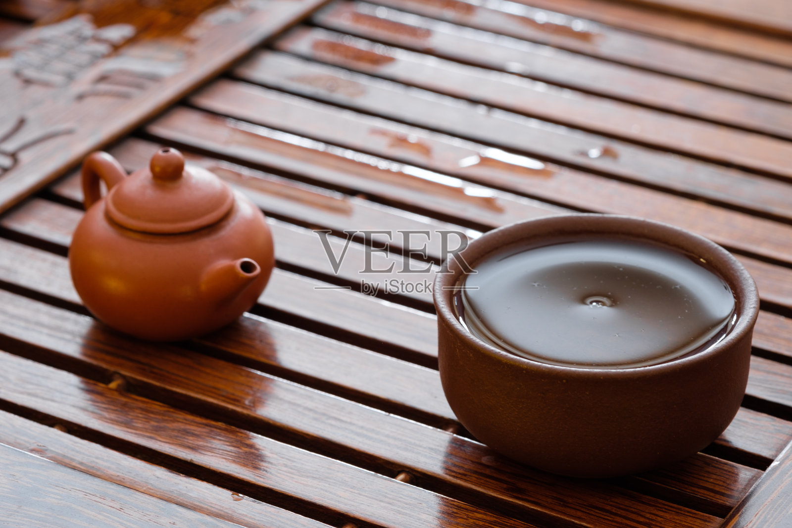 茶道、绿茶、乌龙茶照片摄影图片