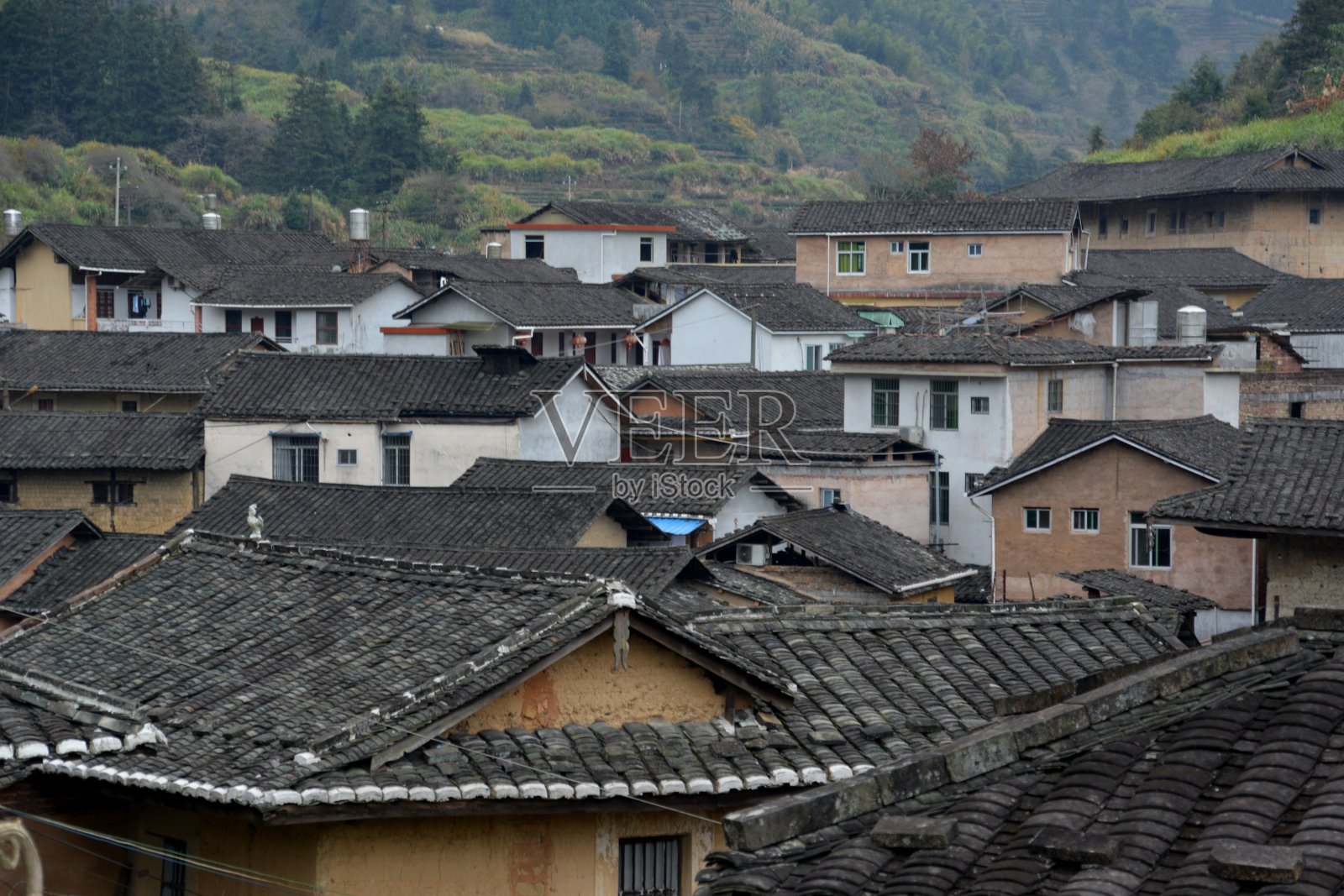中国福建省南京市的士下客家村照片摄影图片