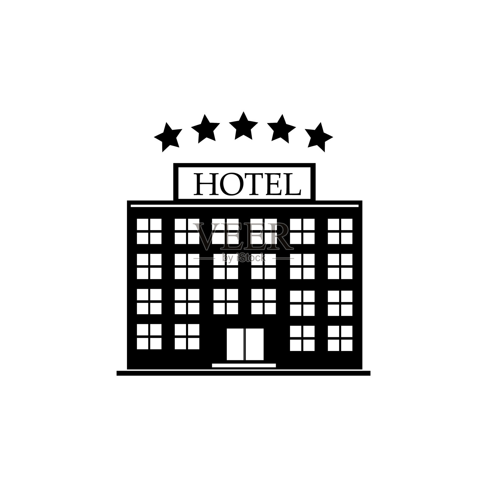 酒店的图标,说明图标素材