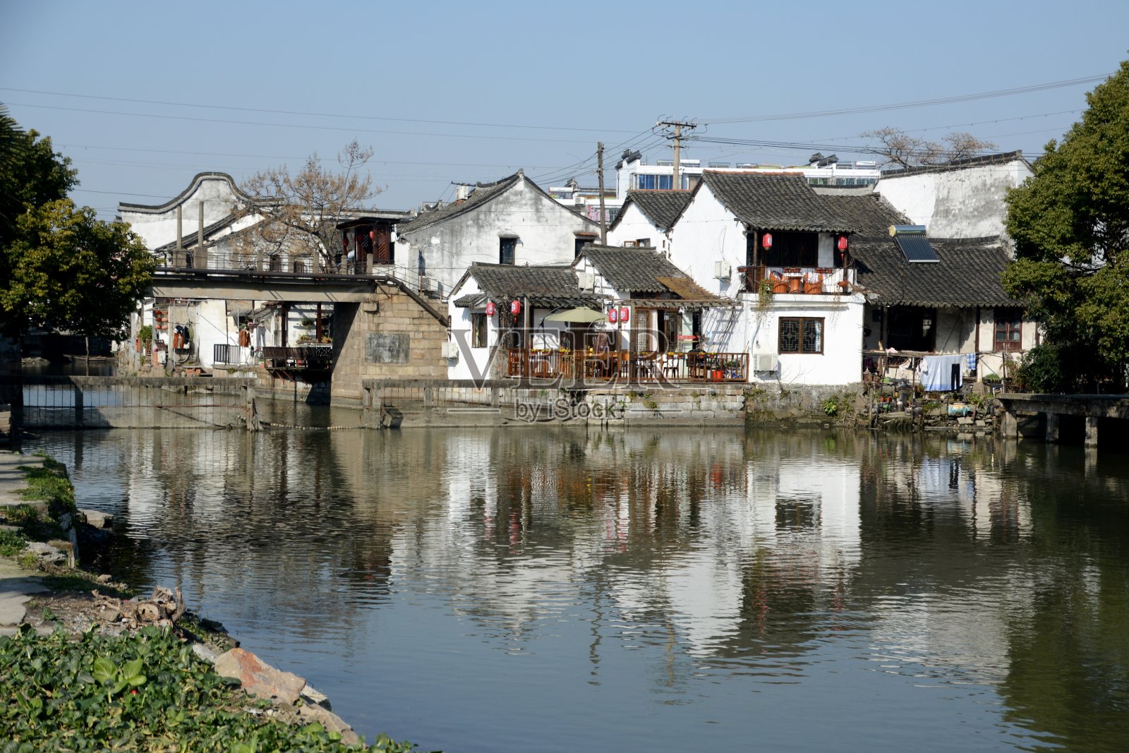 中国西塘古水乡照片摄影图片