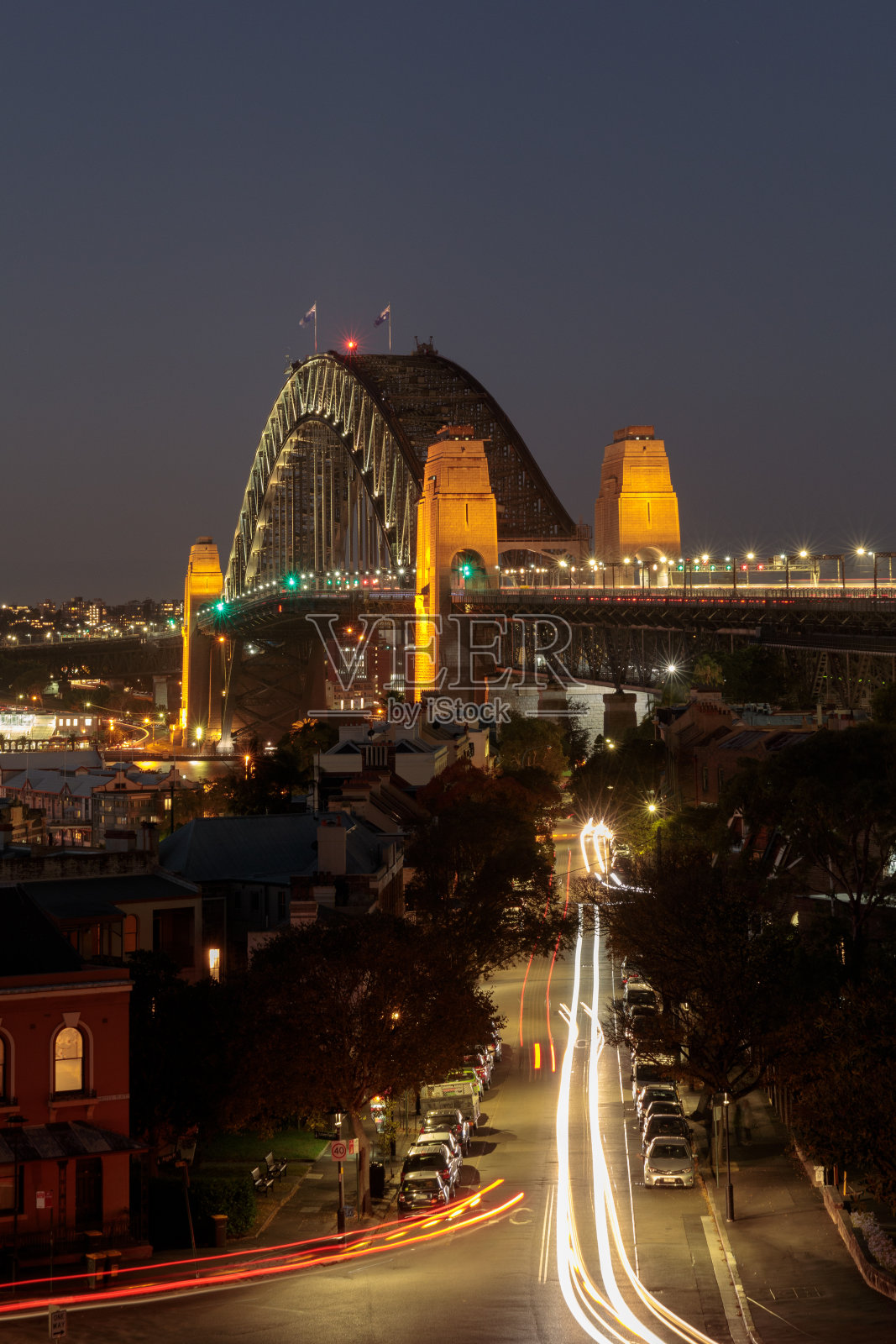 悉尼海港大桥，澳大利亚照片摄影图片