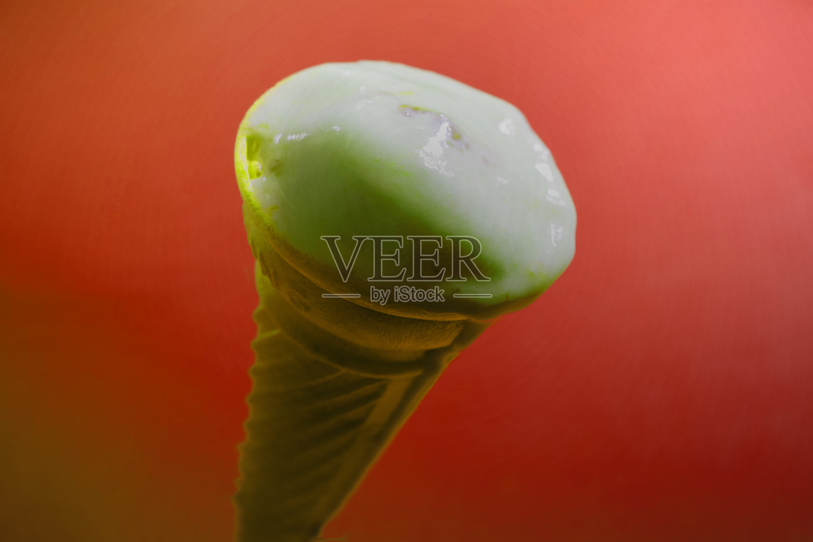 冰淇淋和甜筒的形象照片摄影图片