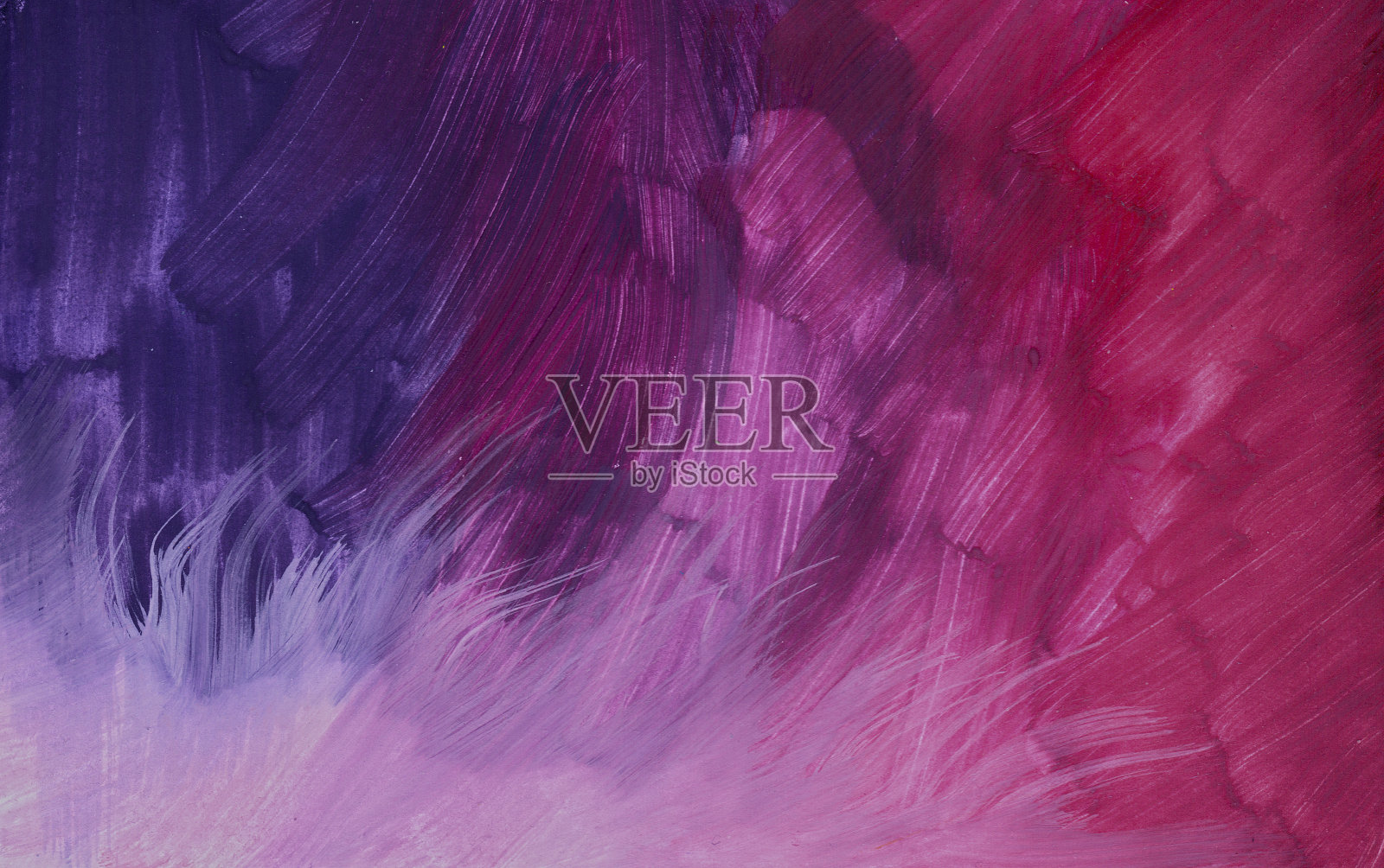 粉紫色抽象的背景水粉插画图片素材