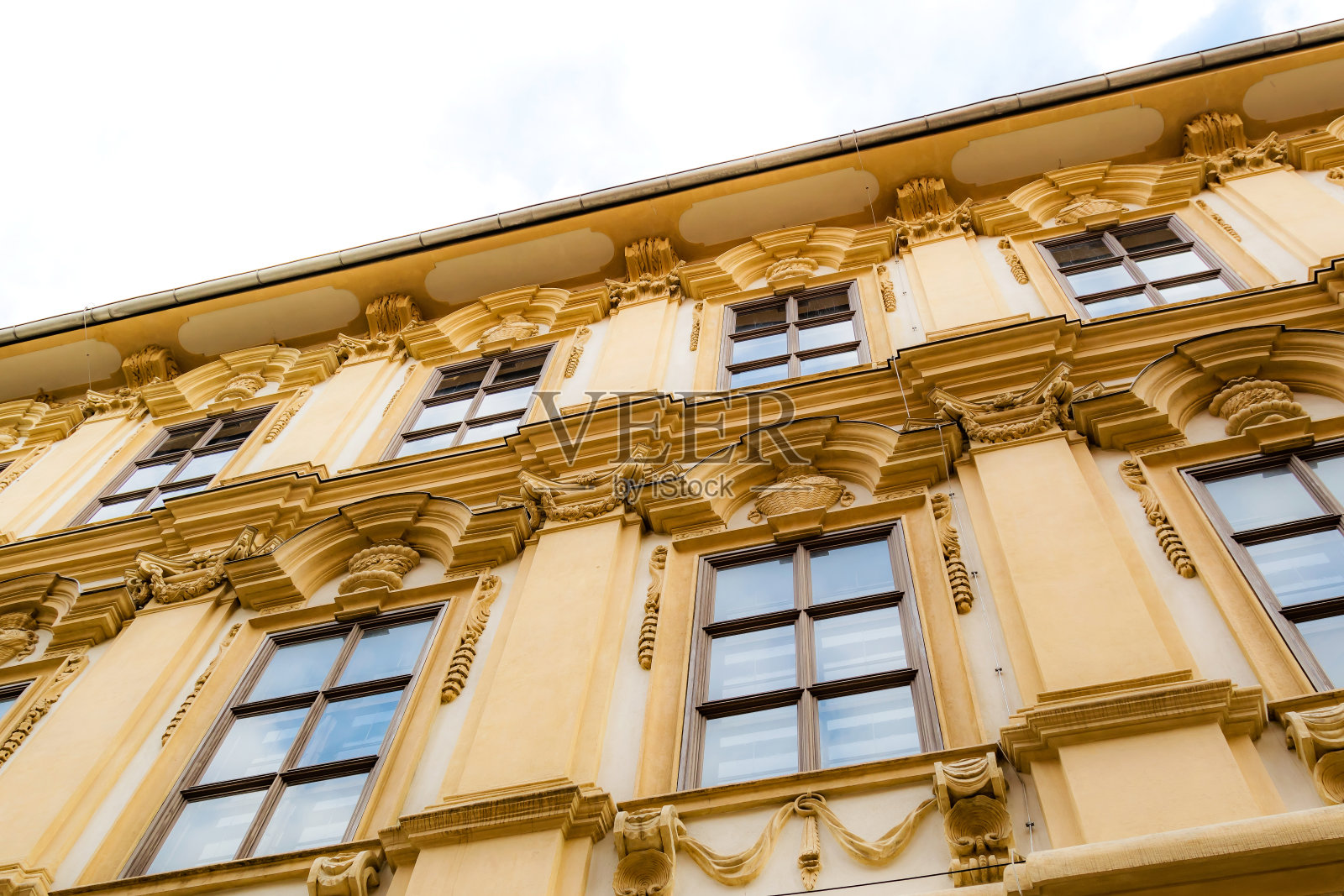建筑立面，格拉茨，奥地利照片摄影图片
