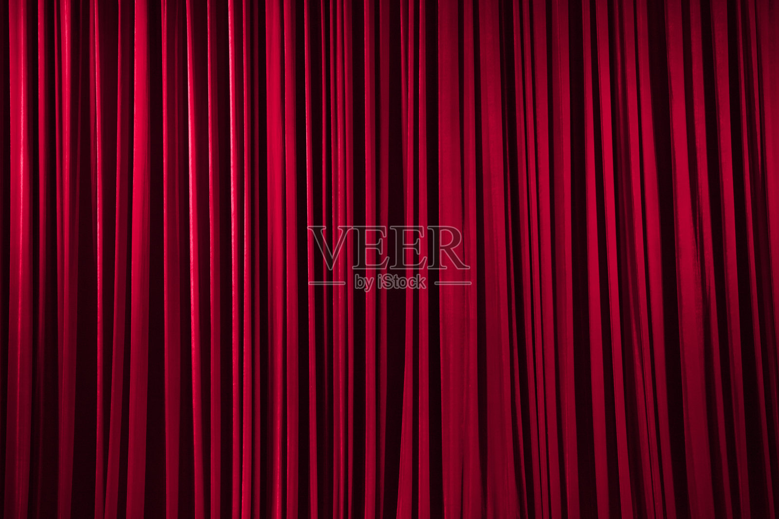 红色舞台幕布纹理背景照片摄影图片