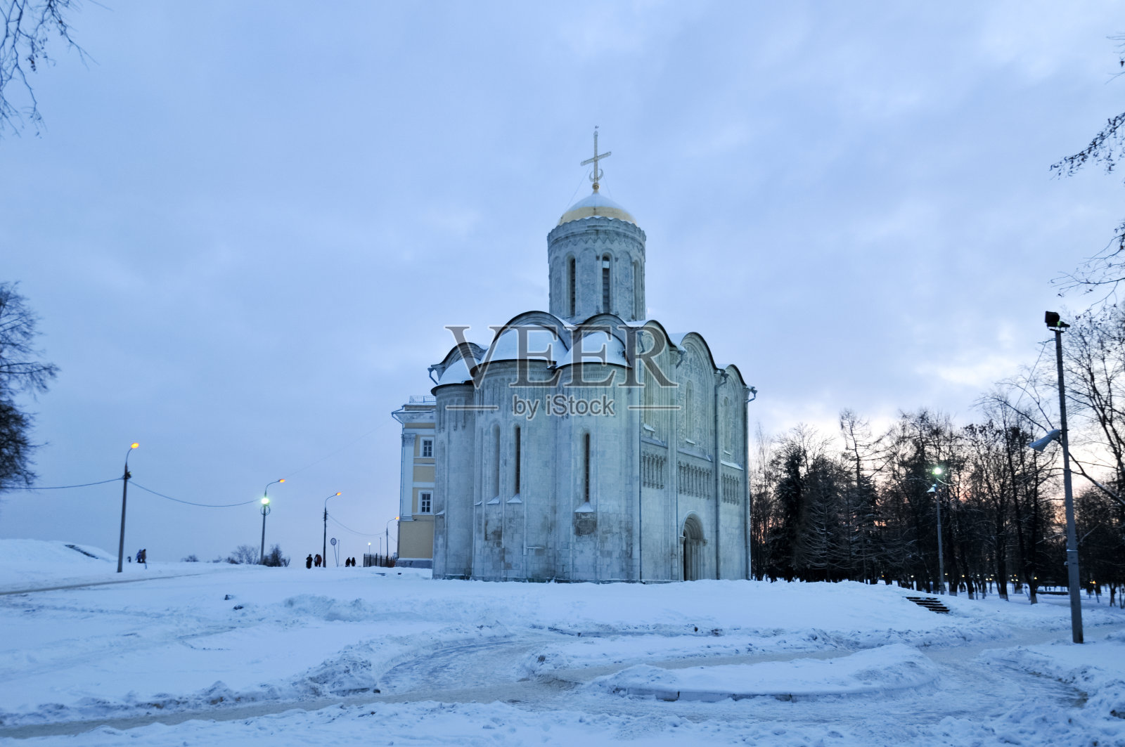 圣德米特里乌斯大教堂-弗拉基米尔，俄罗斯照片摄影图片