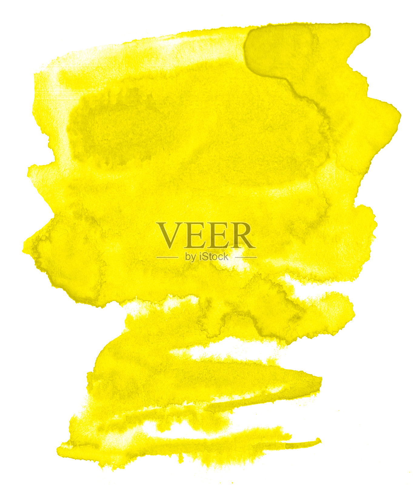 明亮的黄色水彩抽象背景，斑点，油漆飞溅，污渍，离婚。复古图案的设计和装饰。为文本留出空间。照片摄影图片