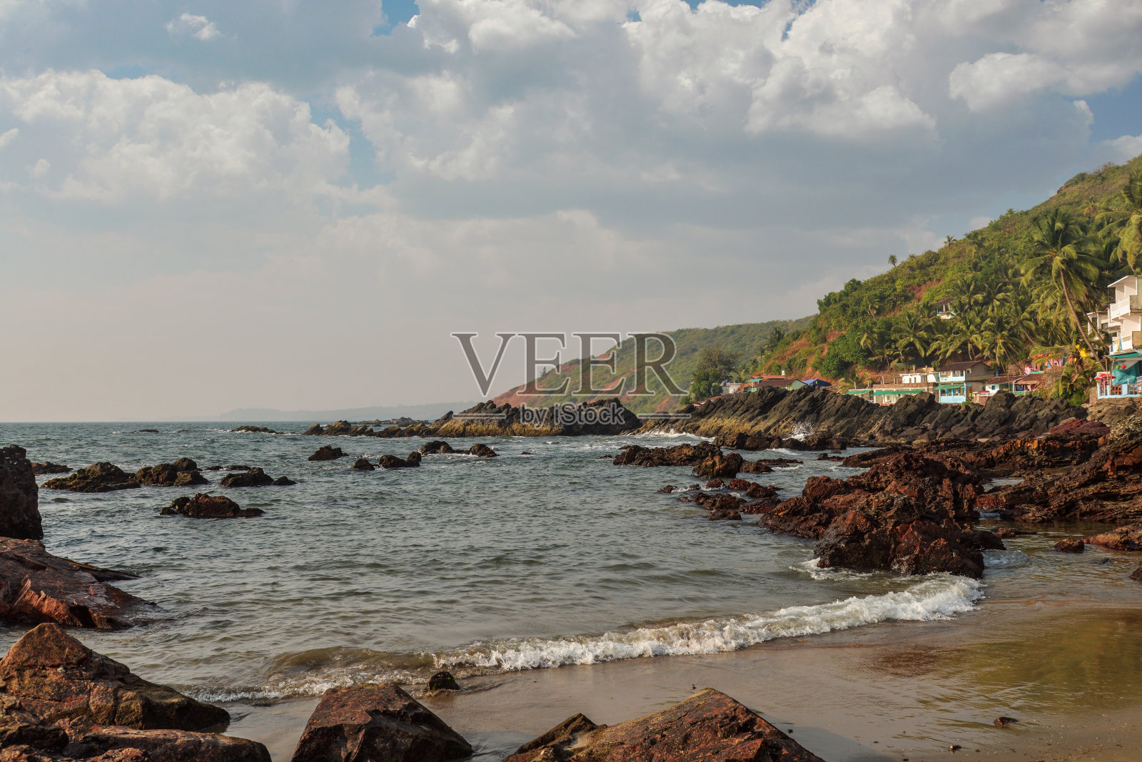 美Arambol海滩照片摄影图片