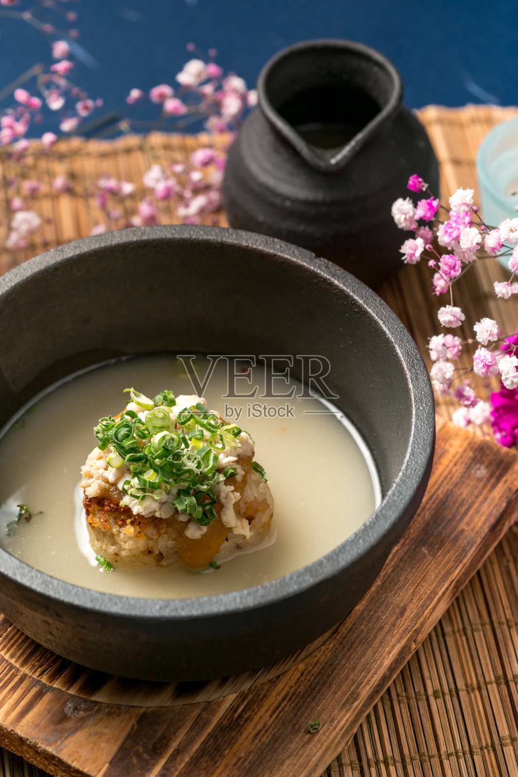 日本石锅饭照片摄影图片