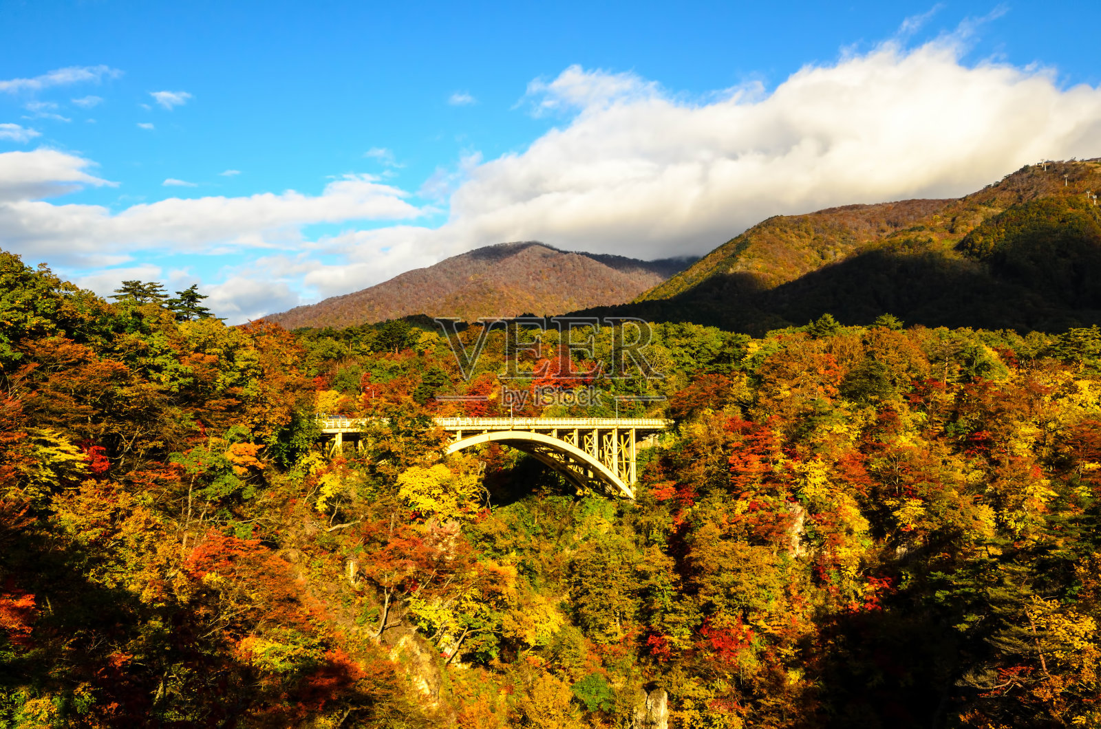 日本美丽的风景，变幻的色彩照片摄影图片