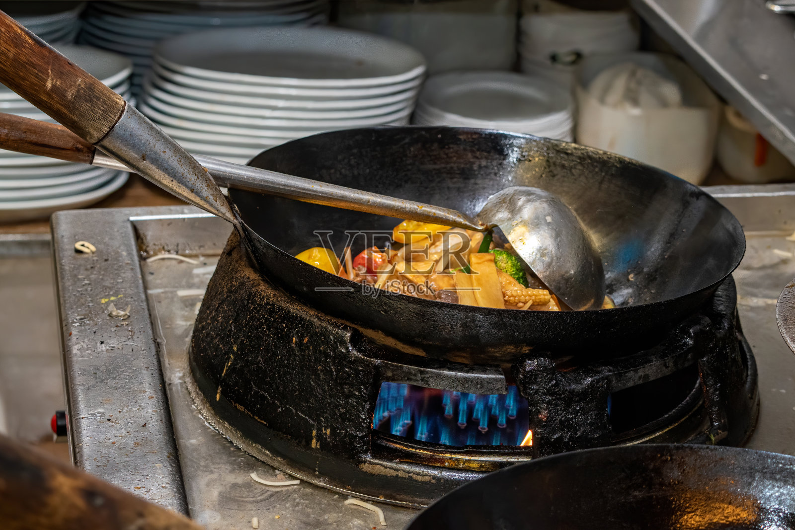 亚洲美食烹饪餐厅照片摄影图片