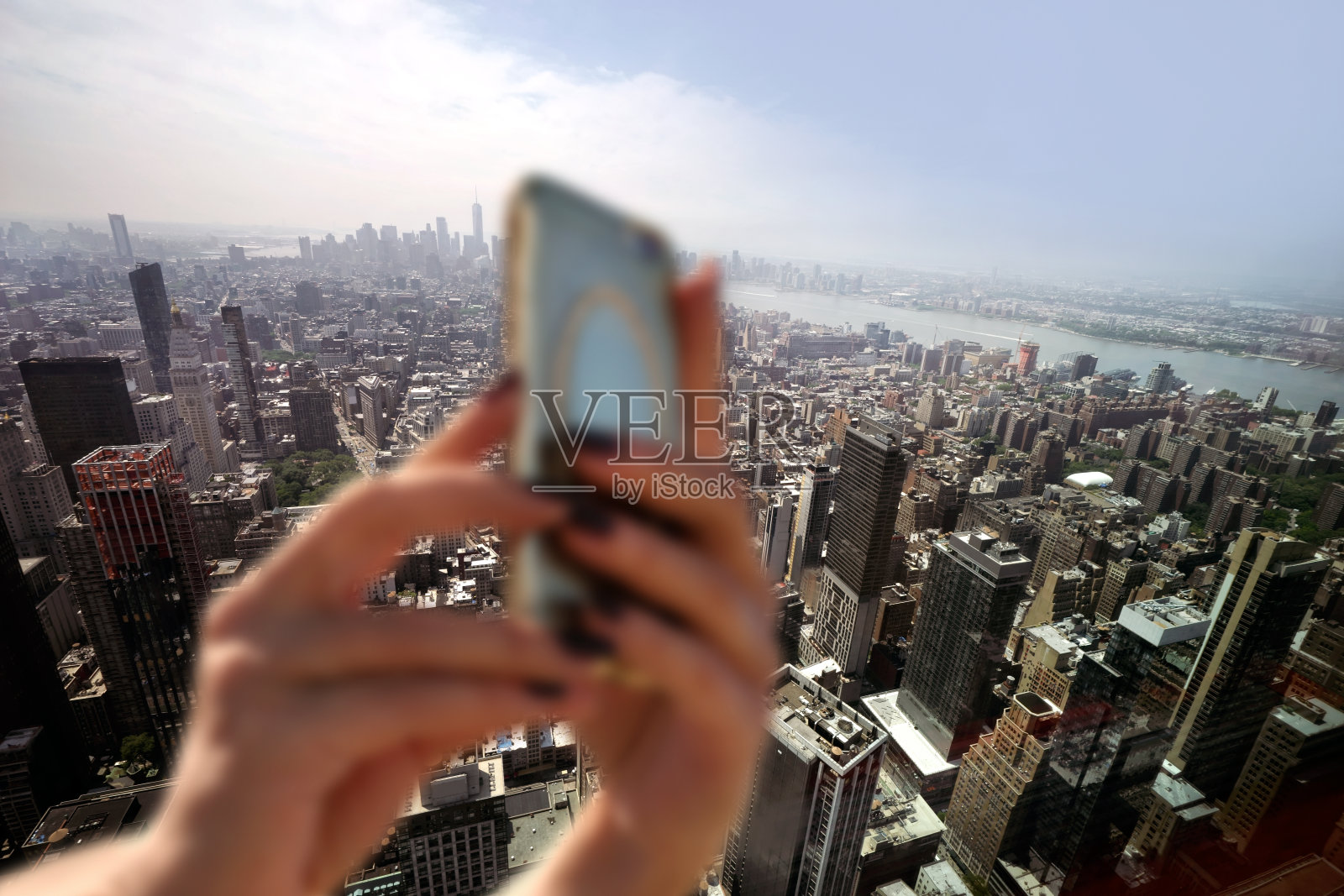 用曼哈顿的风景自拍照片摄影图片