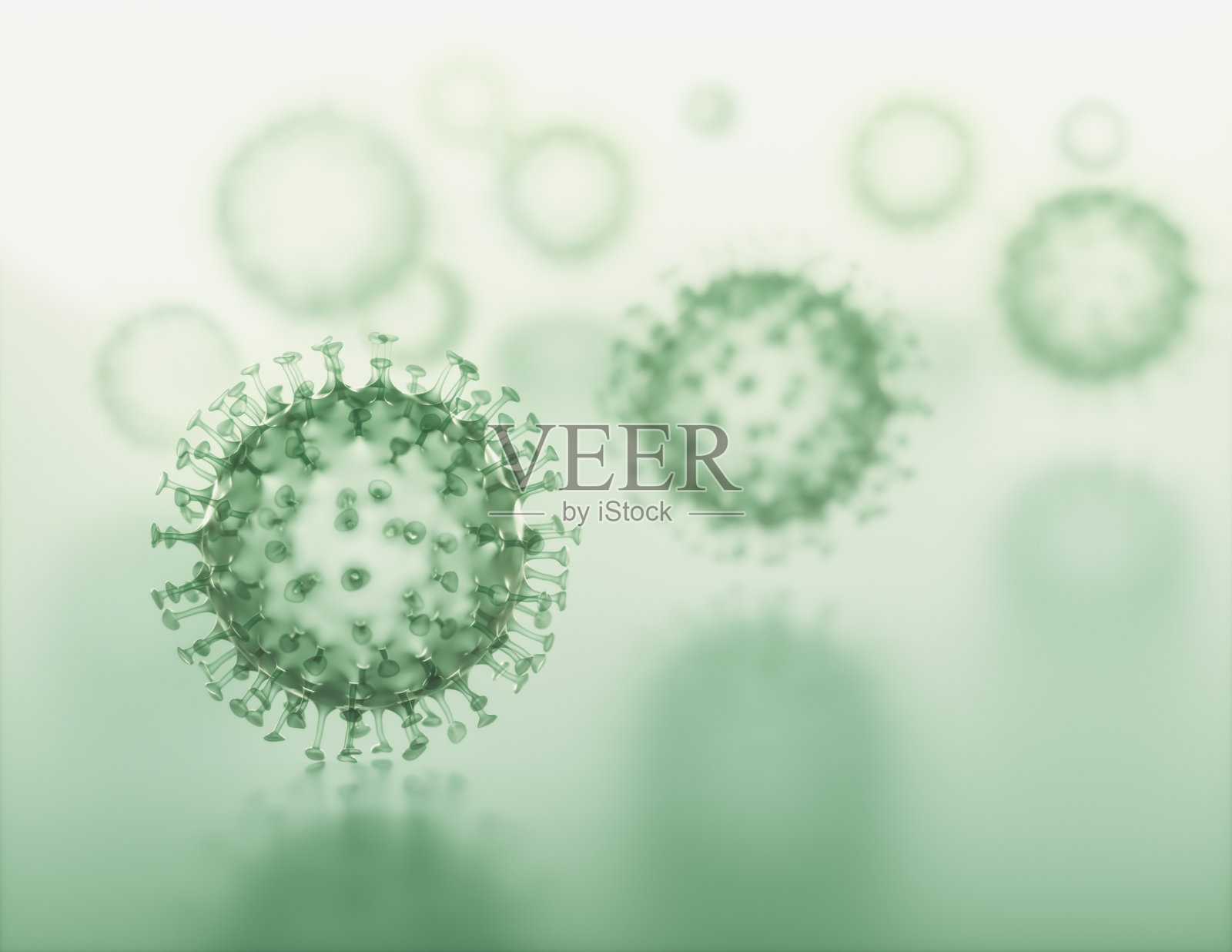 病毒粒子概念结构病毒感染照片摄影图片