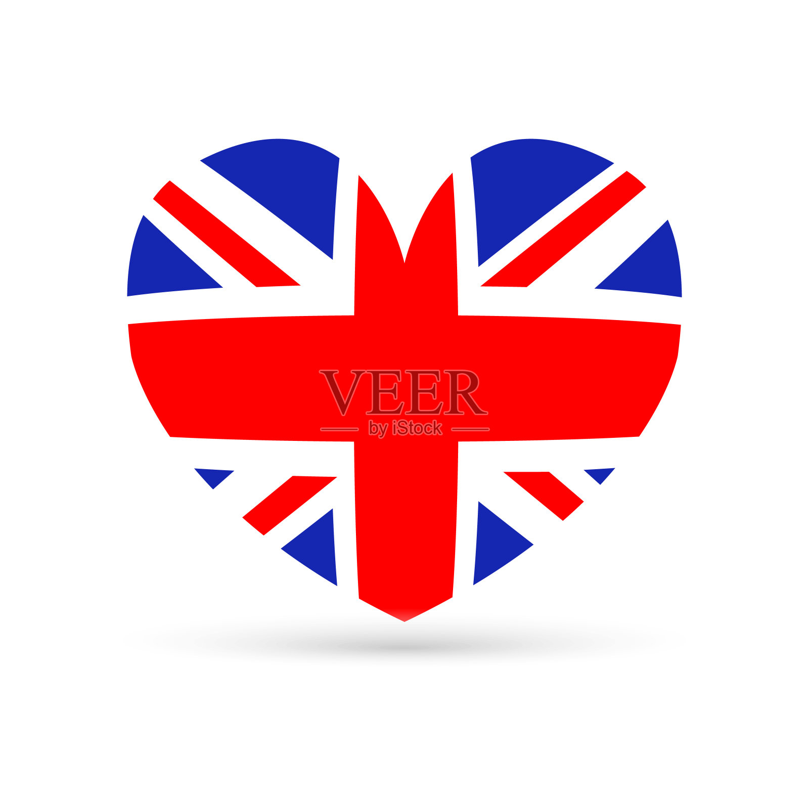 令人惊叹的英国国旗设计插画图片素材