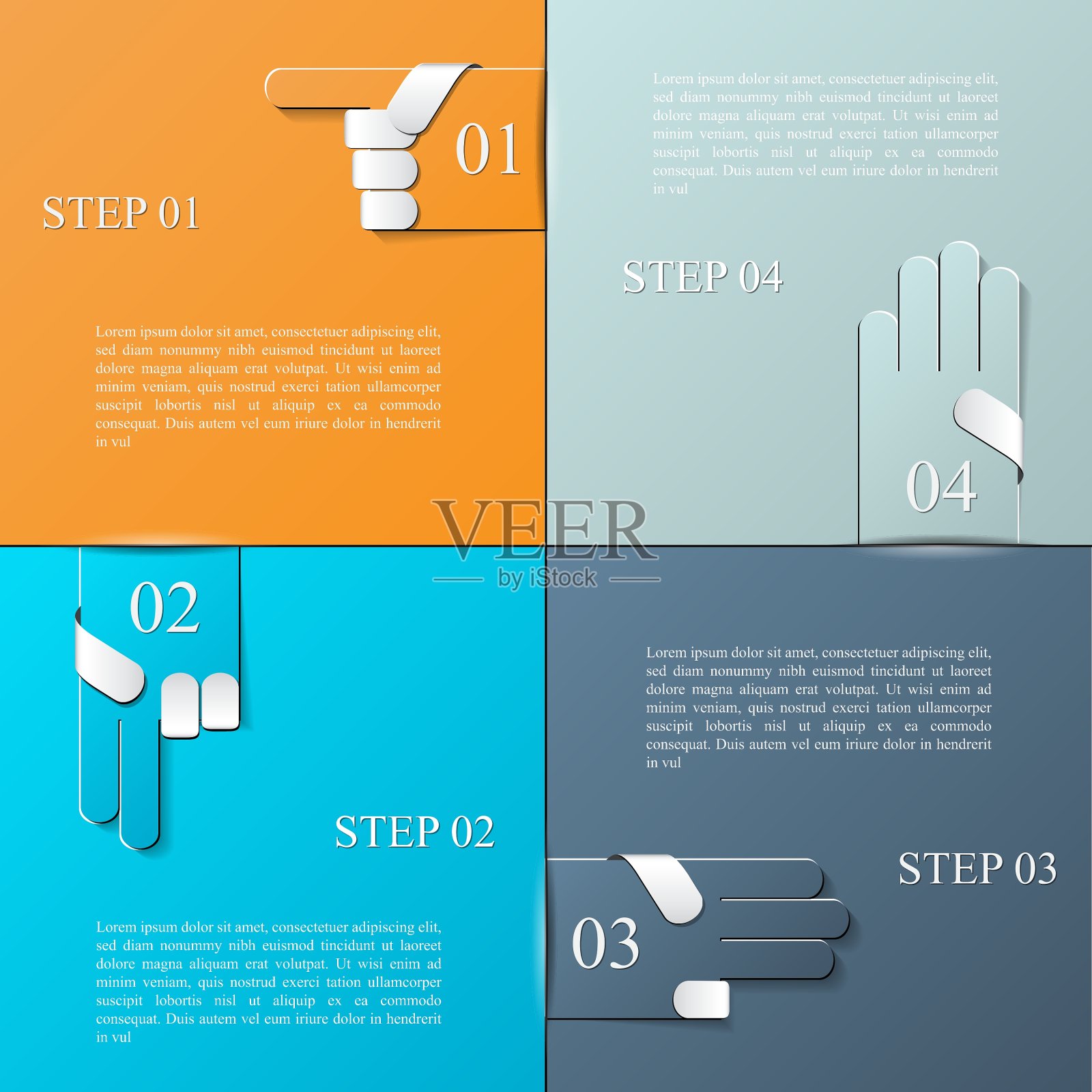 信息平面设计模板eps 10插画图片素材