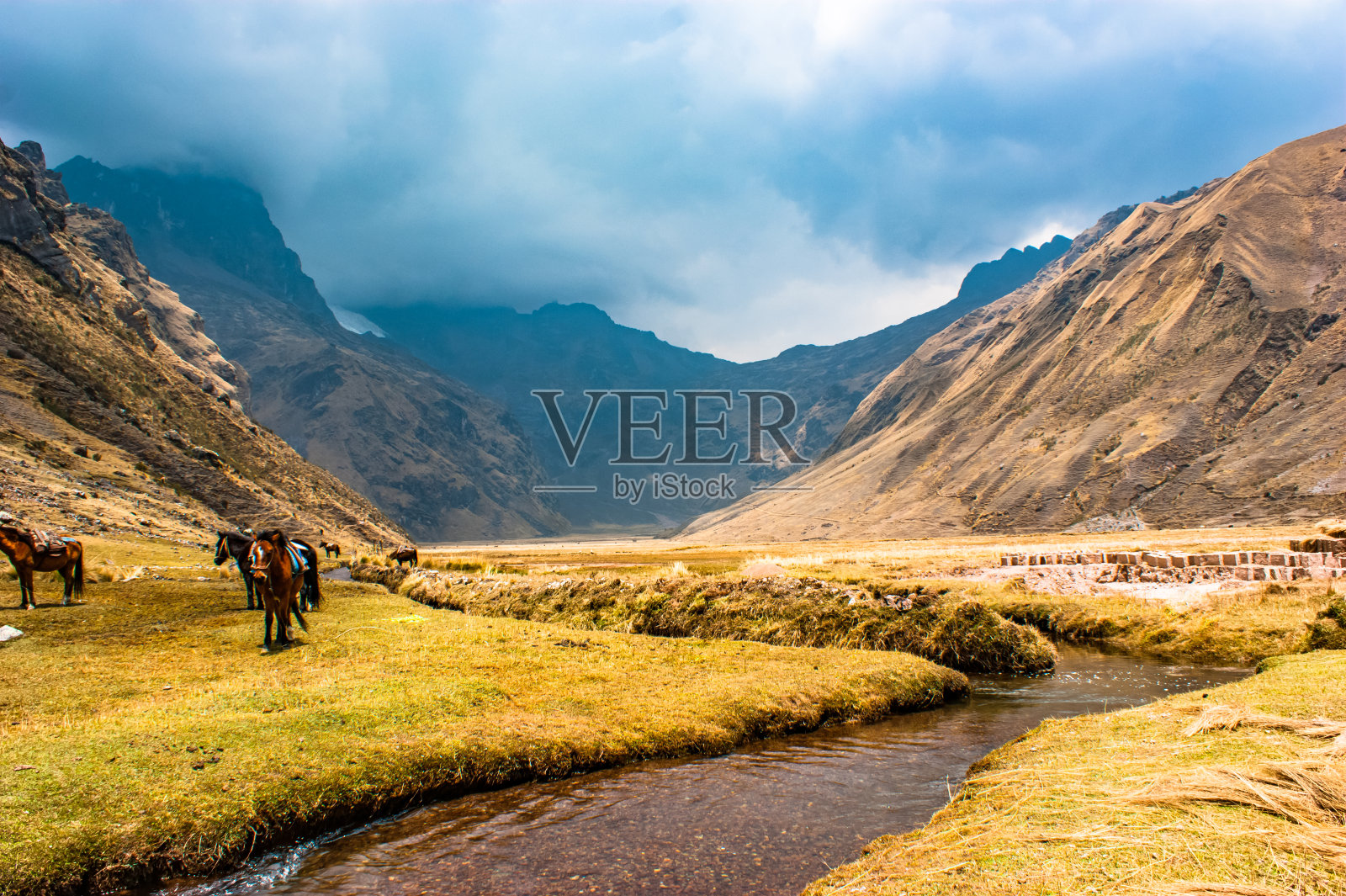 南美洲秘鲁安第斯山脉照片摄影图片