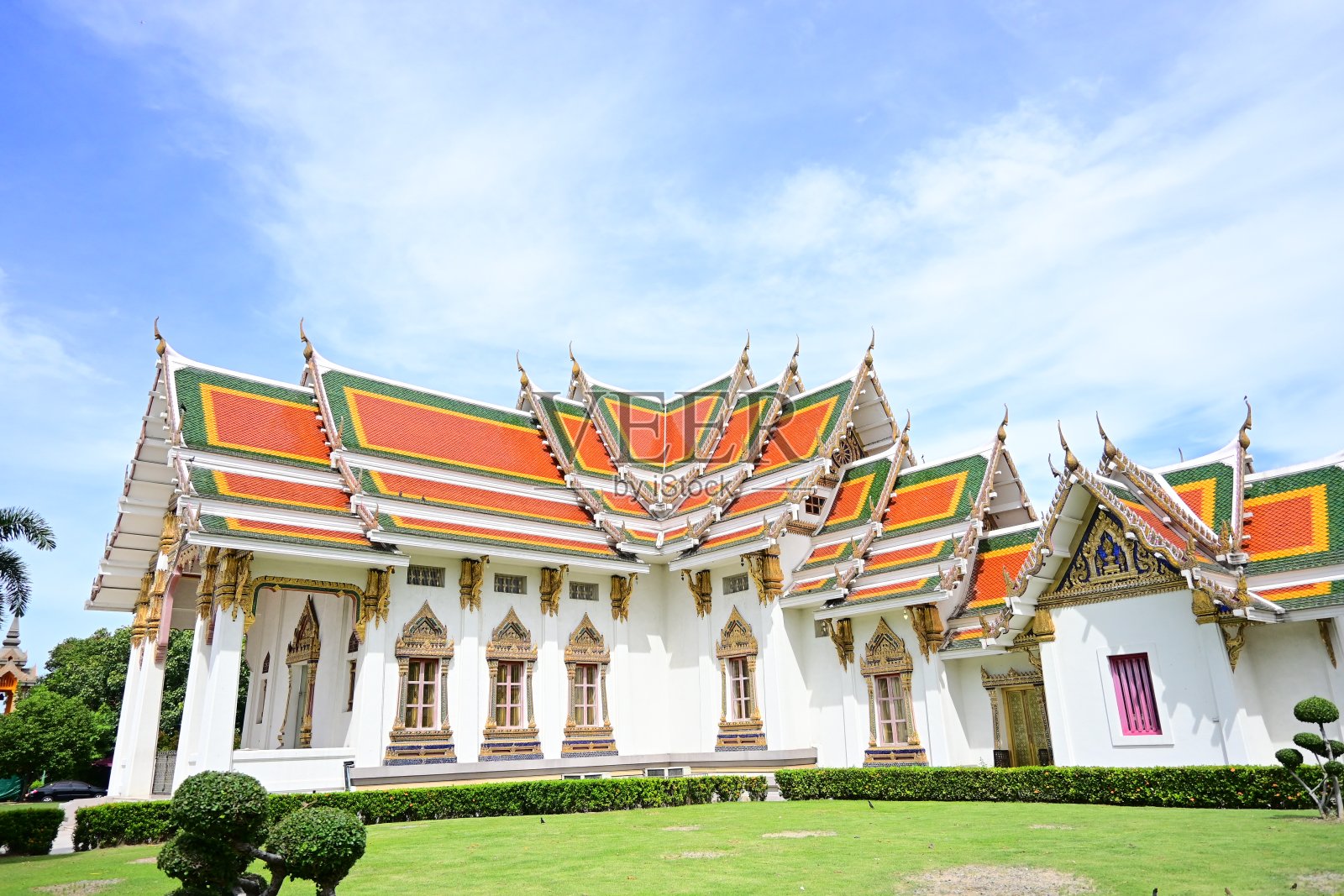 泰国皇家寺庙- Wat Phra Sri Rattana Satsadaram照片摄影图片