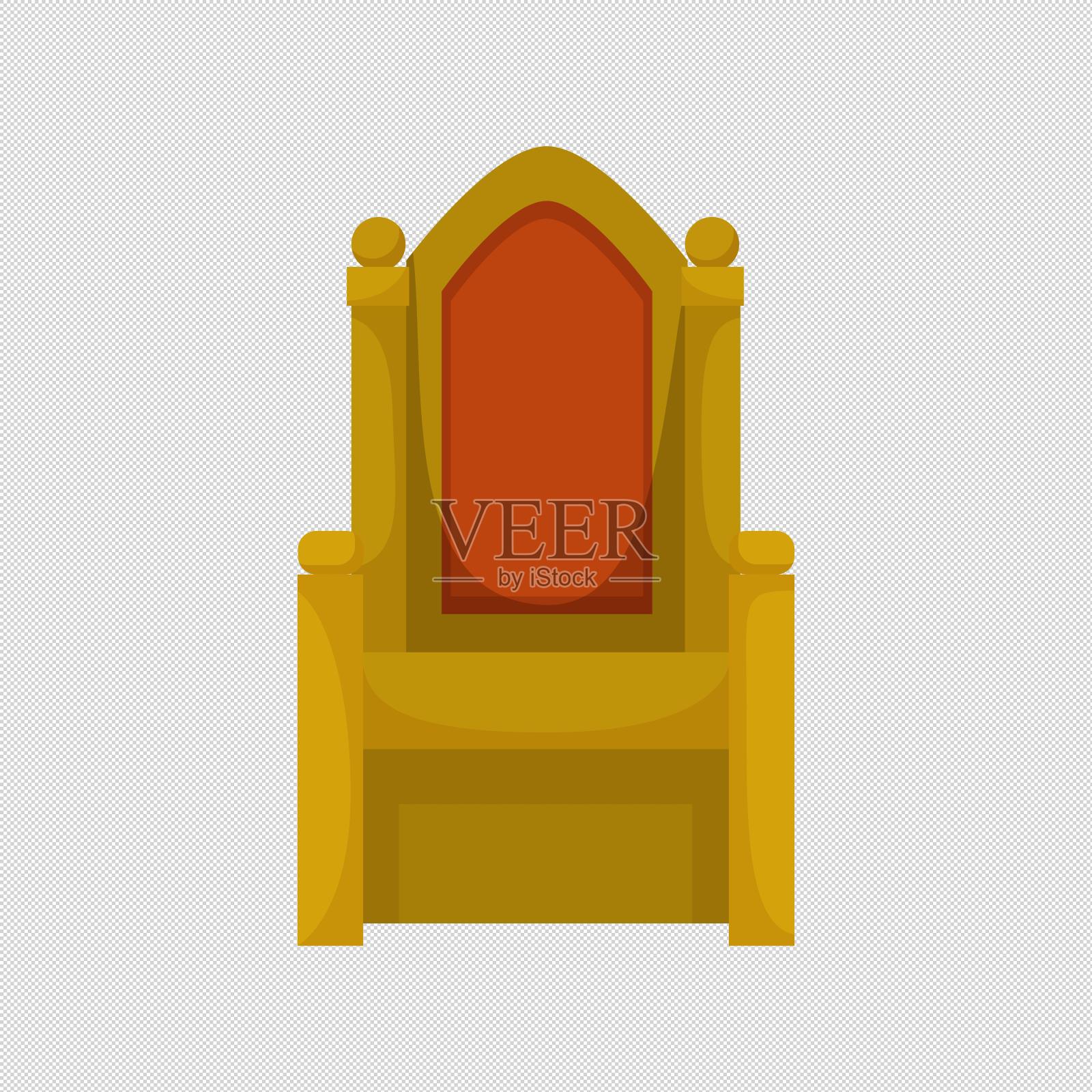 王座宝座座椅设计元素图片