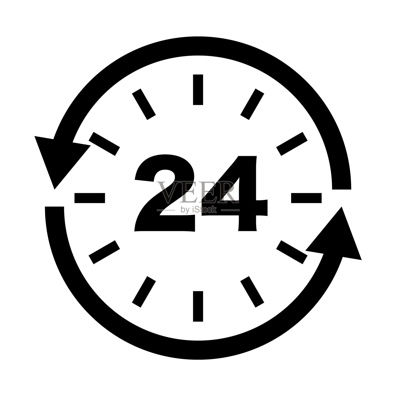 24小时设计图__其他图标_标志图标_设计图库_昵图网nipic.com