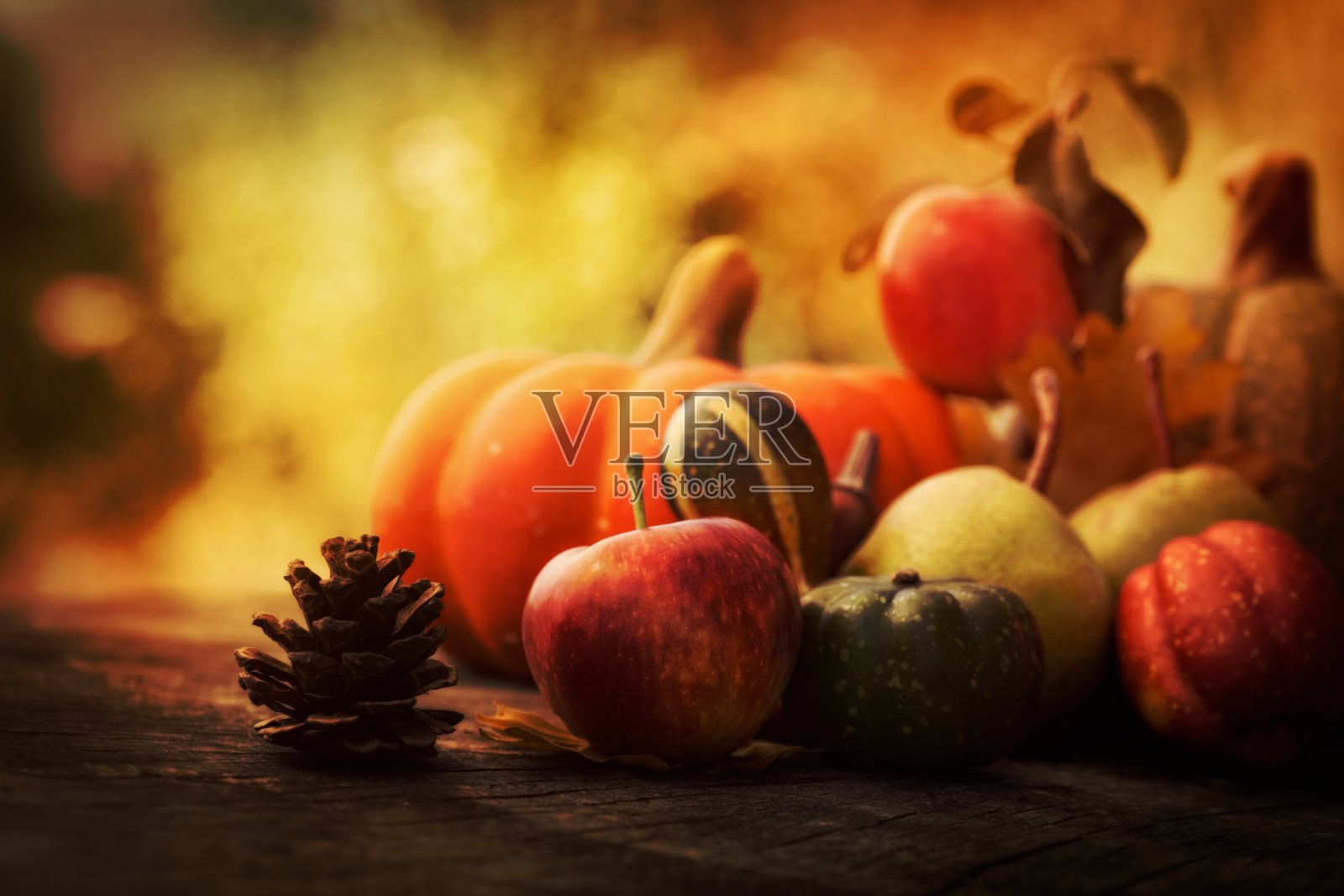 秋天的水果照片摄影图片