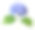 蓝色绣球花，绿色茎，白色背景素材图片