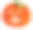 万圣节的象征是一个大橙色的南瓜在白色的背景素材图片